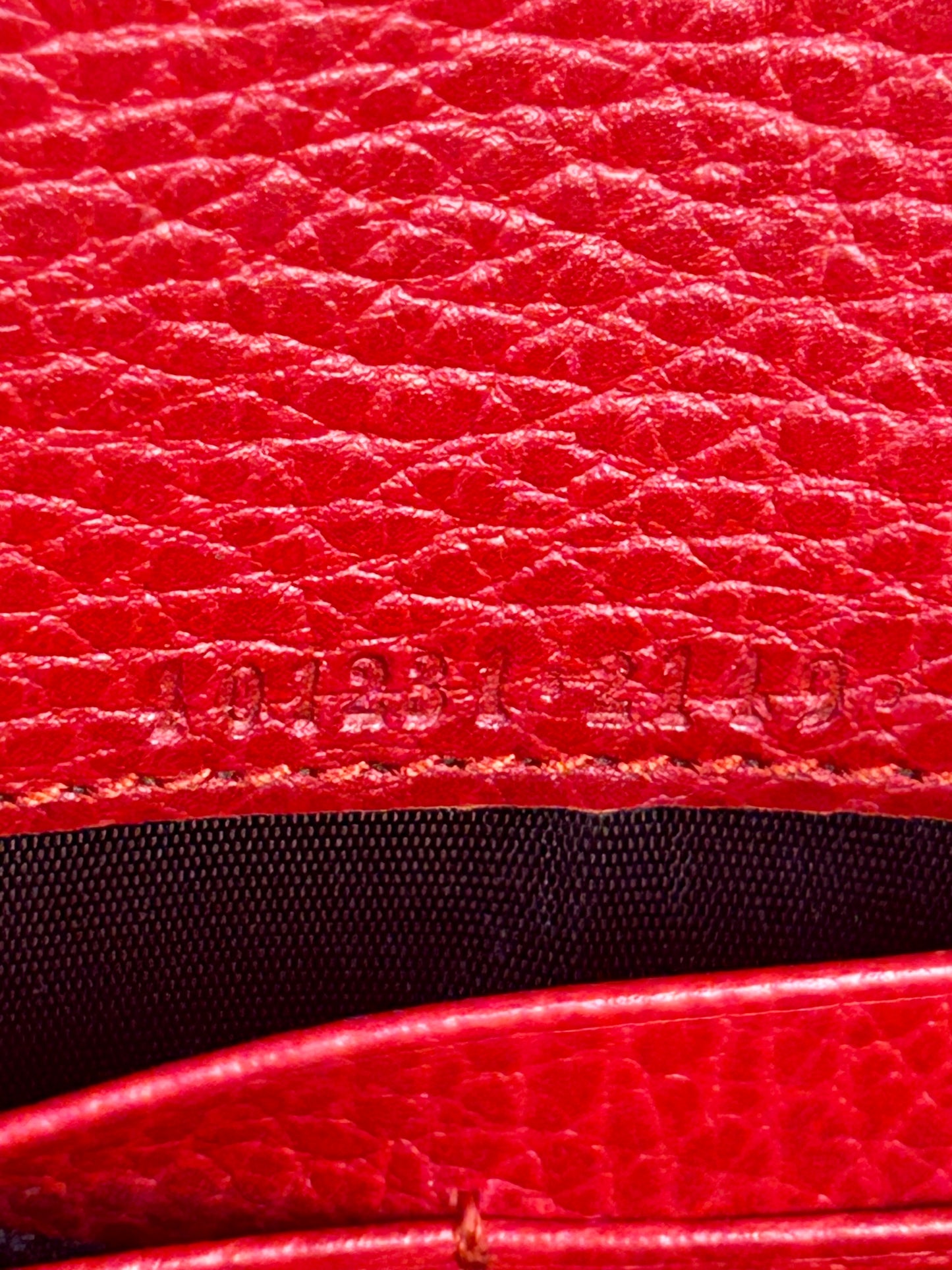 Gucci Red Dionysus Mini Chain Wallet
