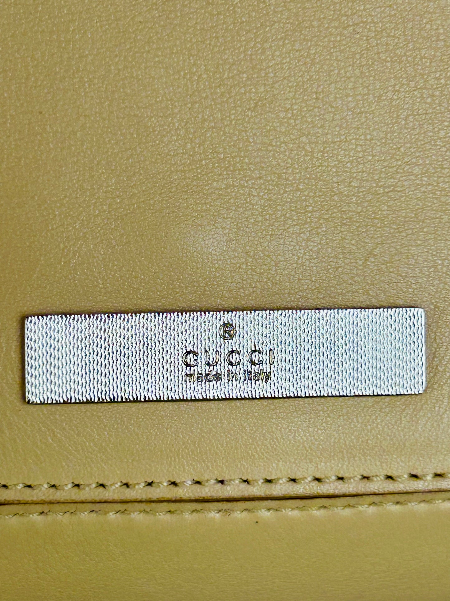 Gucci Beige Chain Shoulder Bag