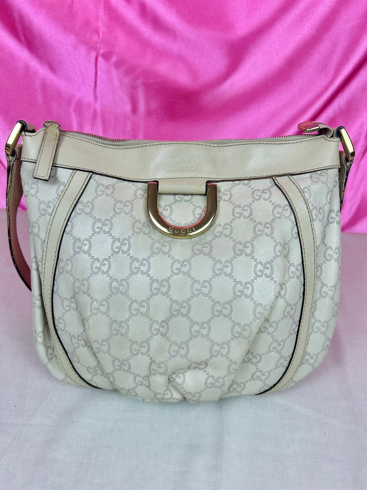 White Gucci Crossbody