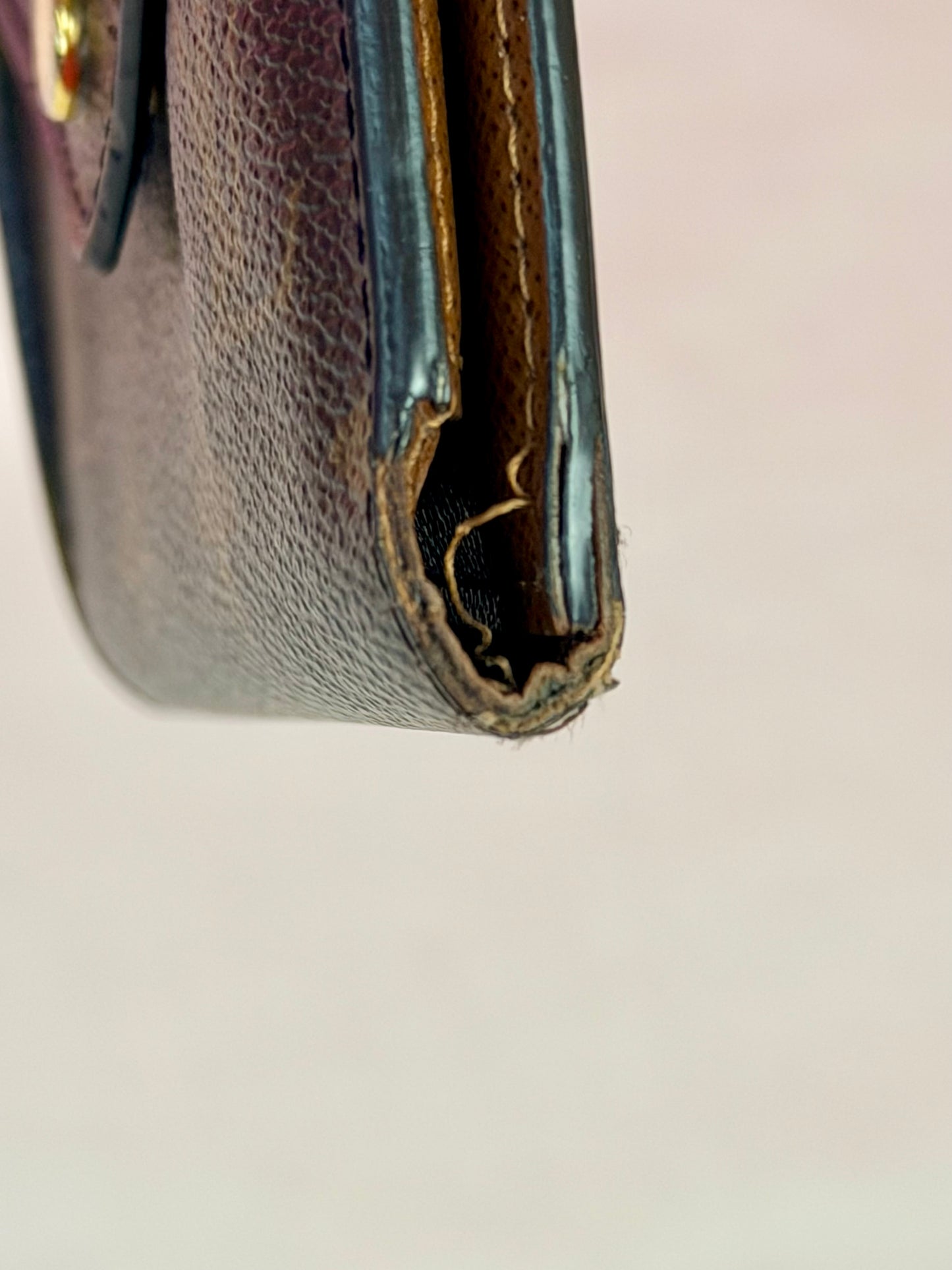 Victorine Compact Wallet in Monogram/Brown