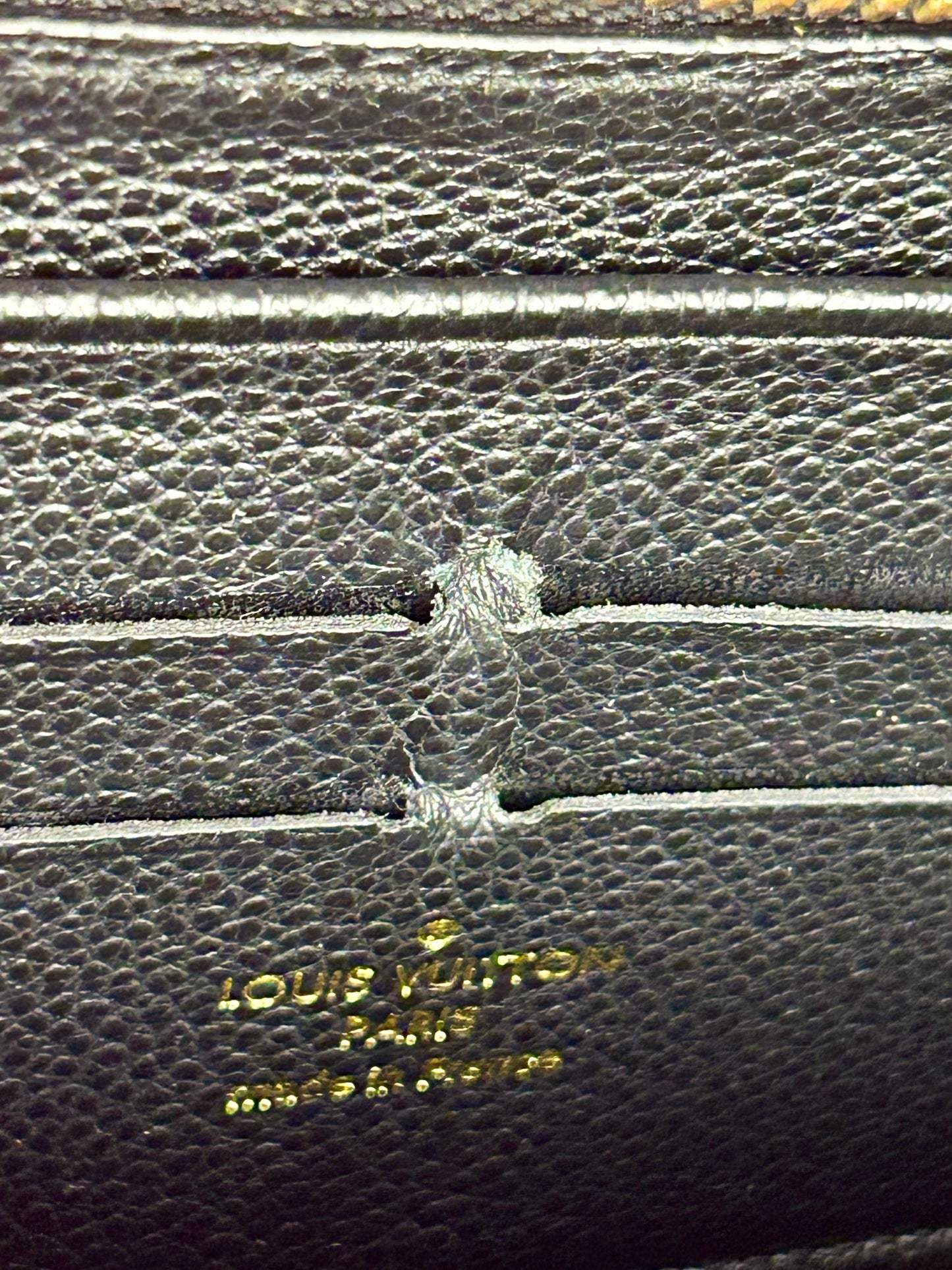 Black Empreinte Zippy Wallet