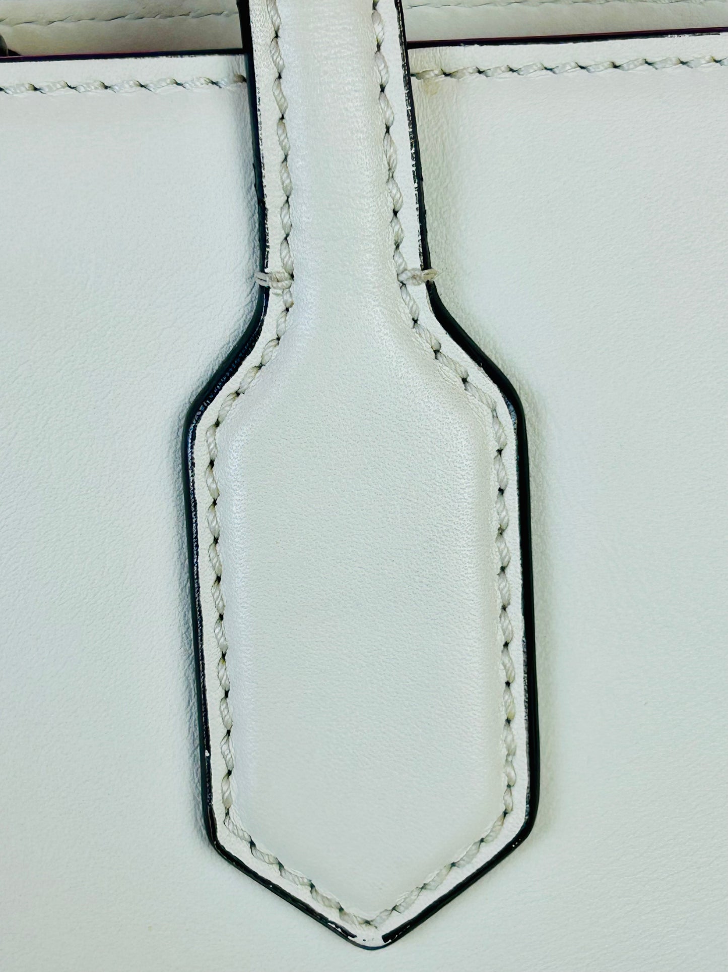 Small White Gucci Ribbon Tote