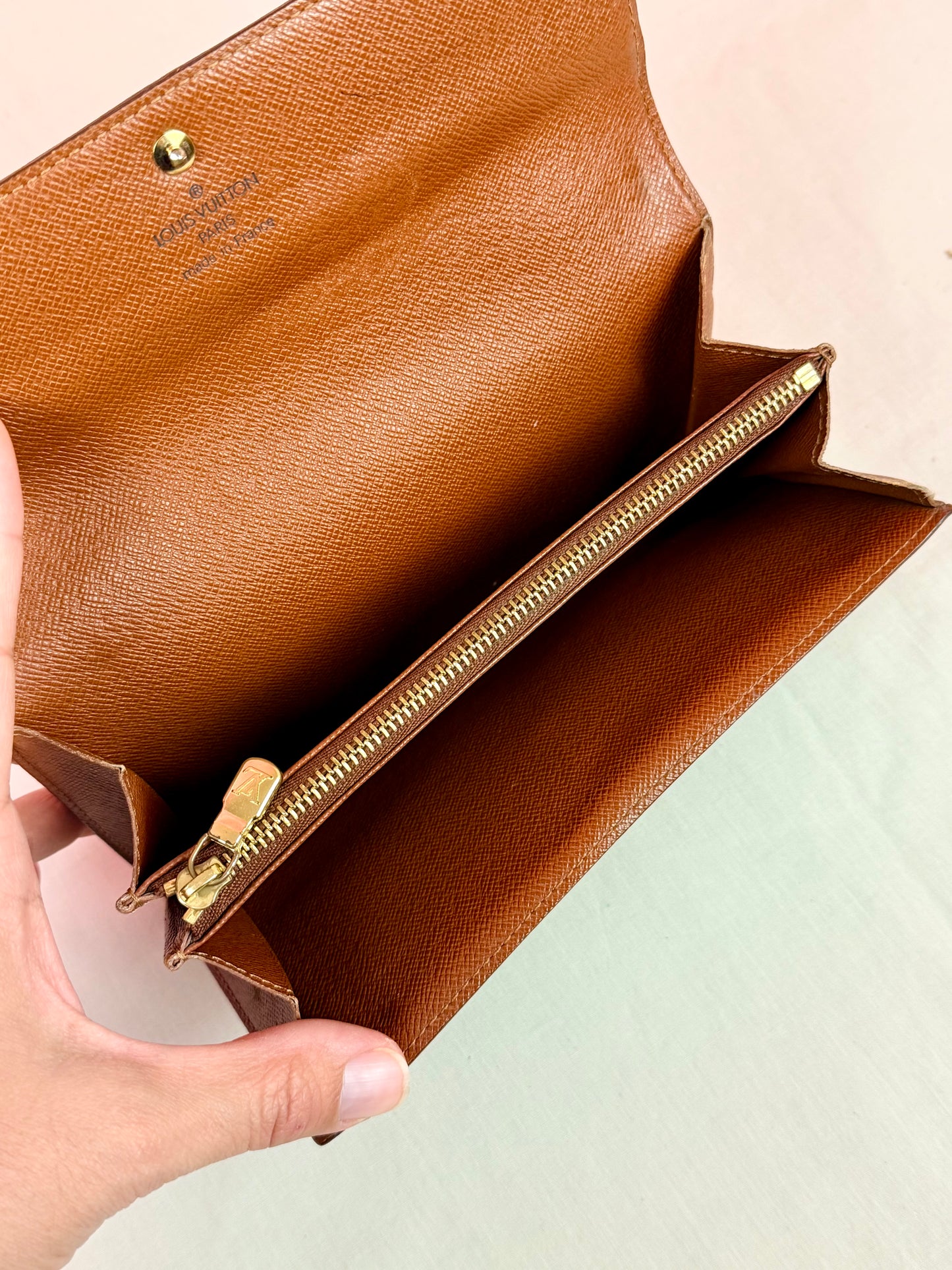 Sarah Wallet in Monogram