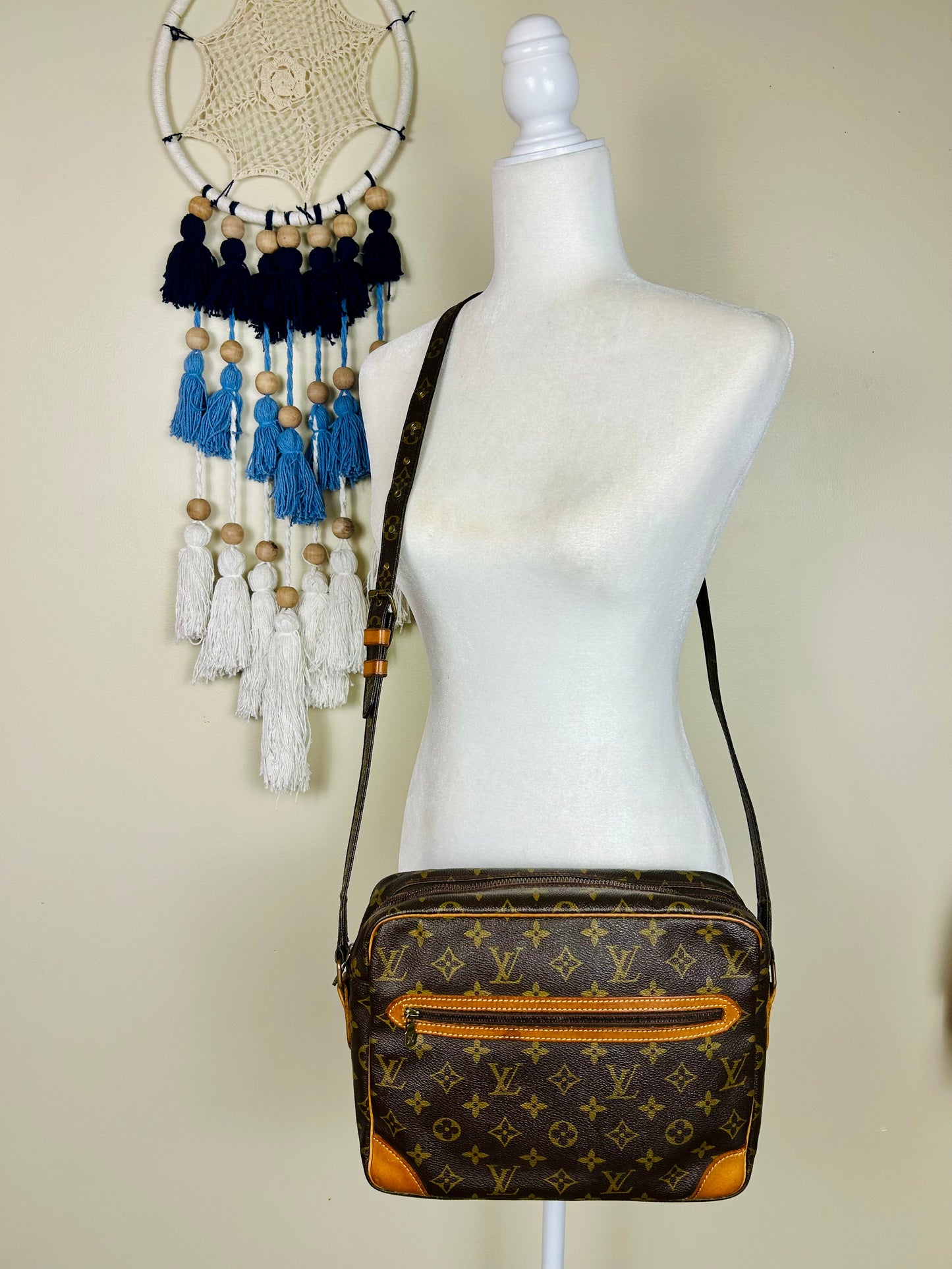 Large Vintage Rectangular Louis Vuitton