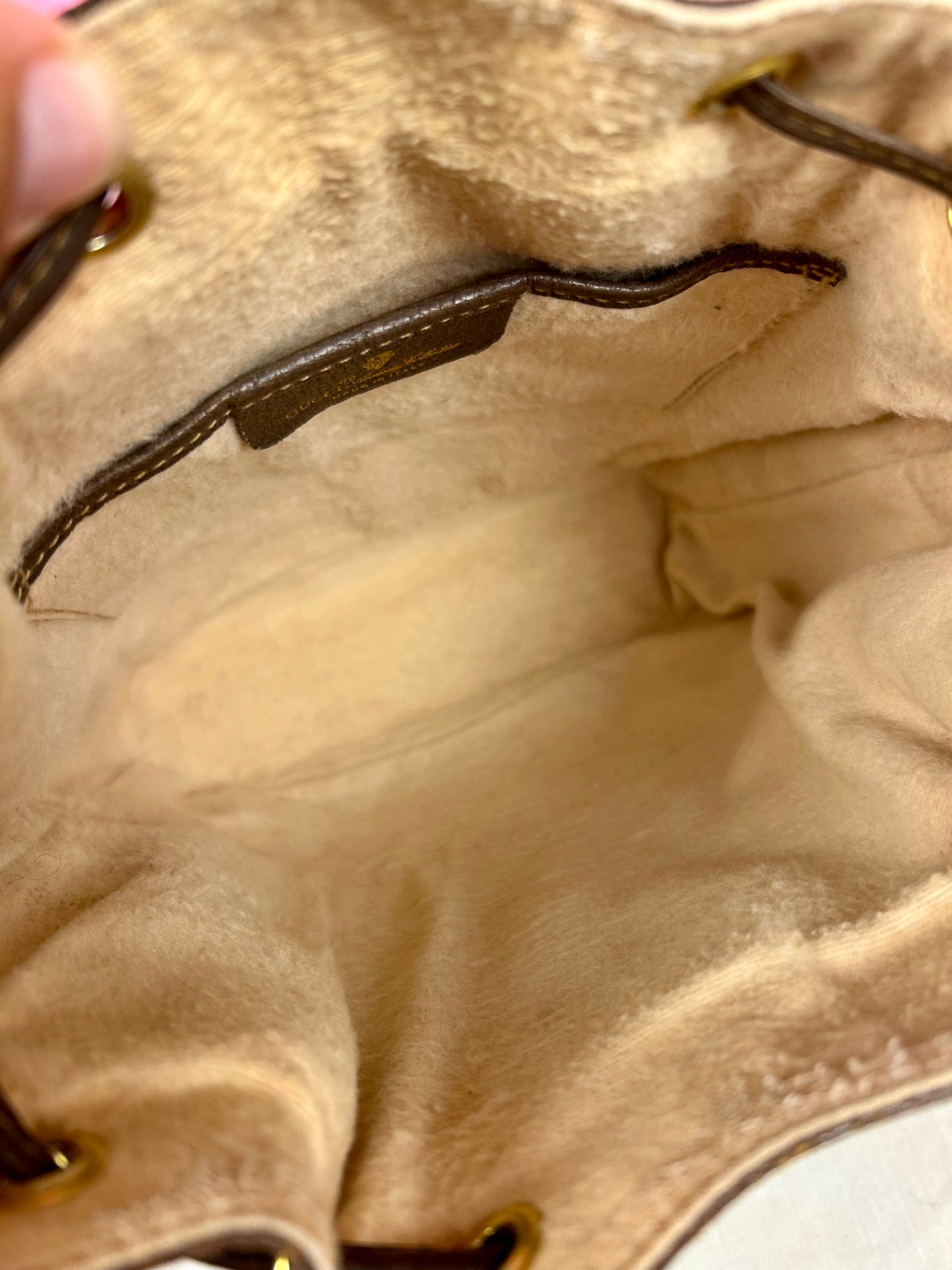 Gucci Sherry Line Bucket