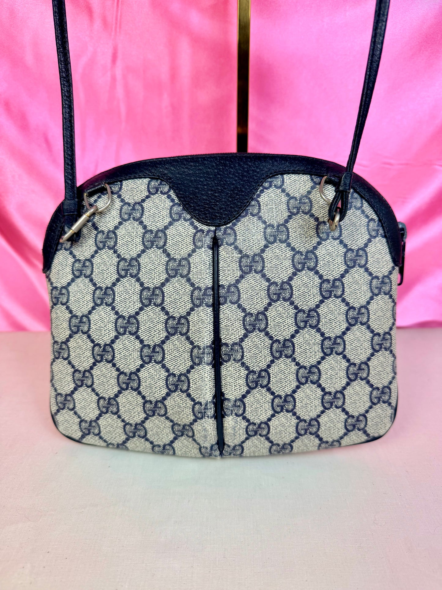 Gucci Navy Sherry Line Dome