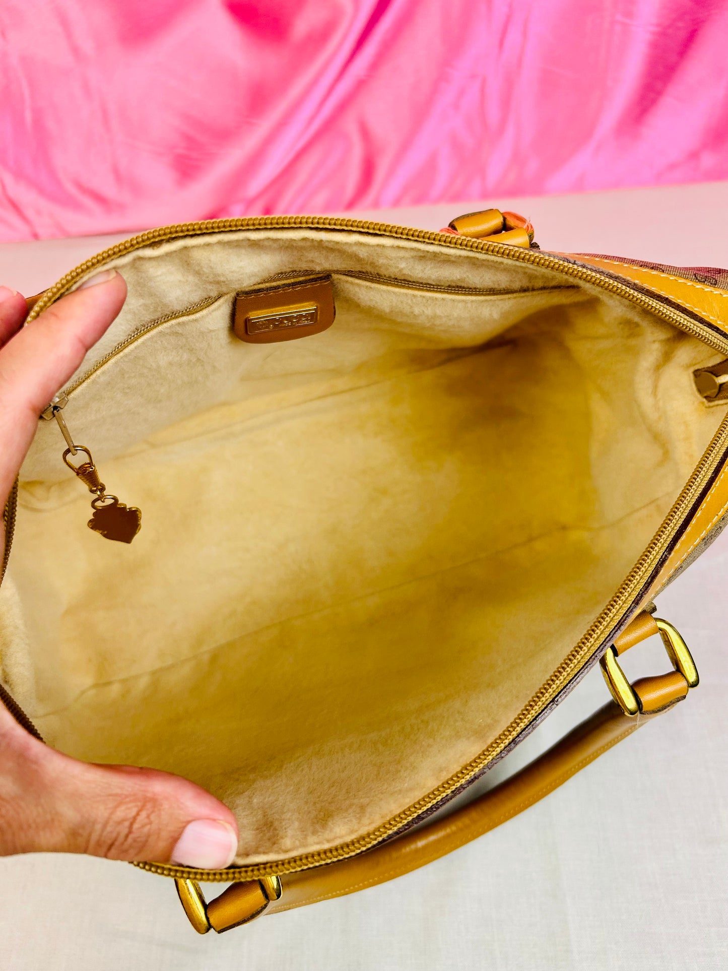 Yellow Micro Gucci Two-Way Shoulder Bag