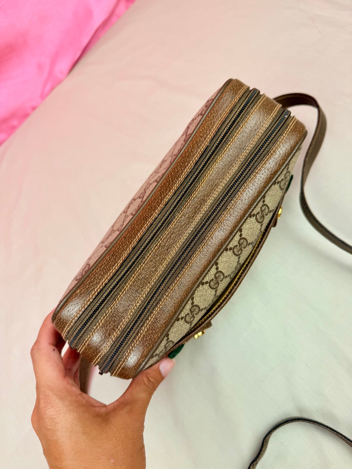 Double Zipper Sherry Line
