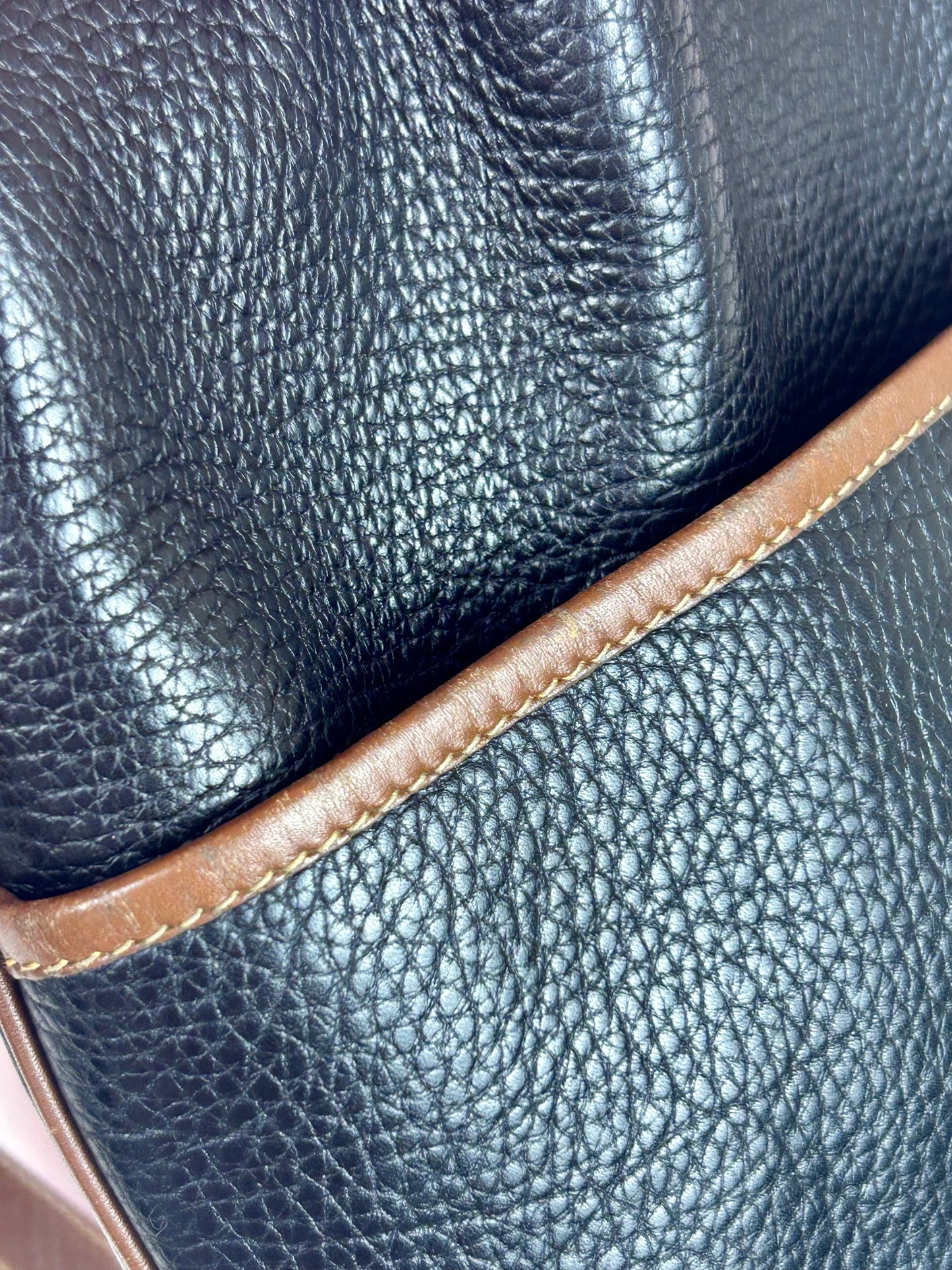 Gucci Black Leather Bucket