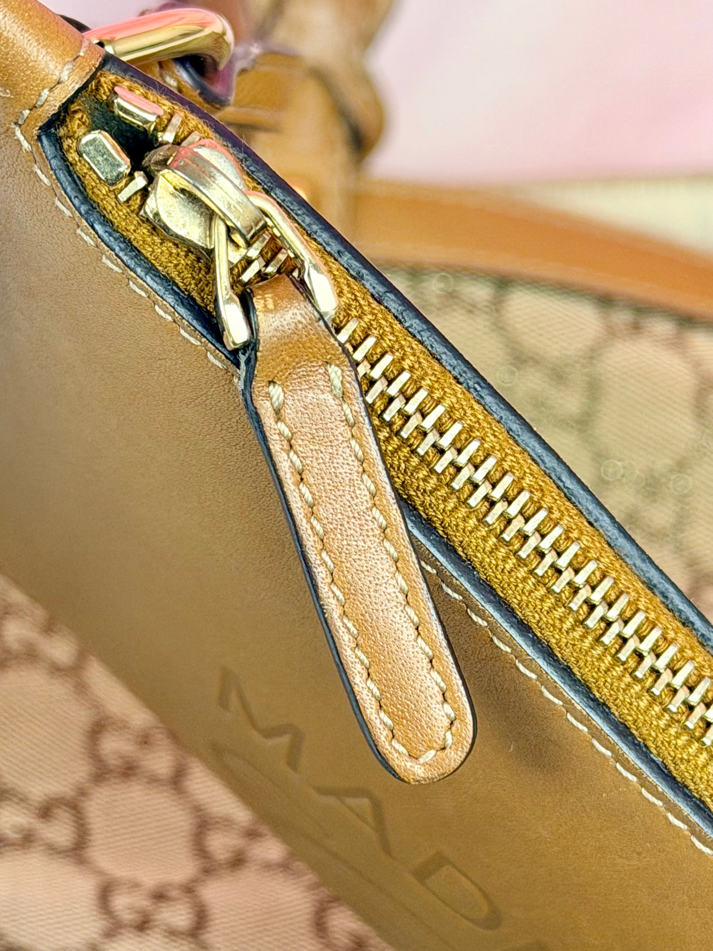 Brown Sparkle Gucci Tote