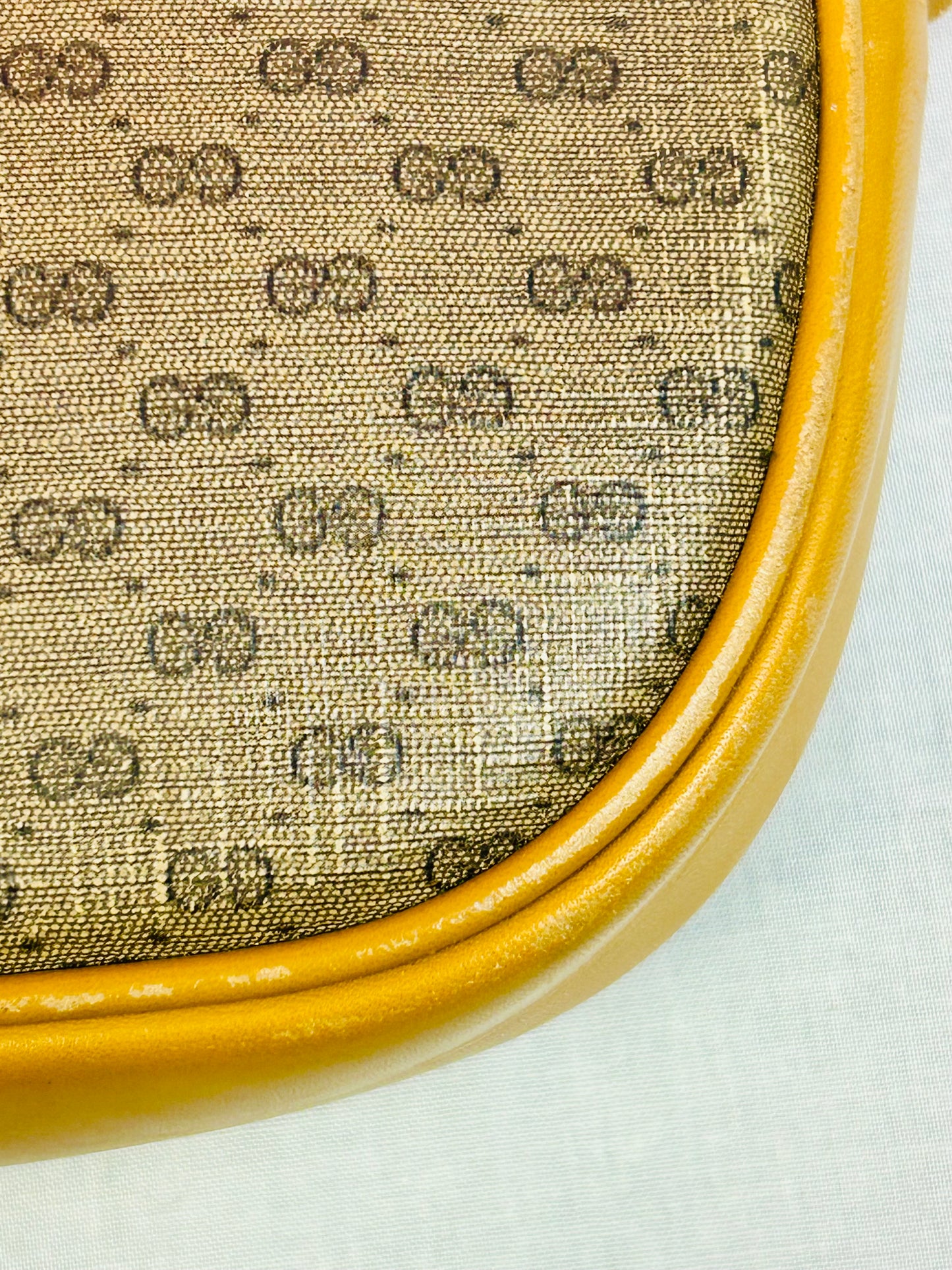 Small Yellow Micro Gucci Crossbody