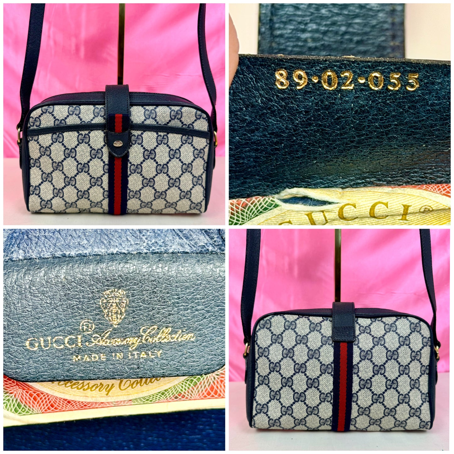 Navy Sherry Line Sling