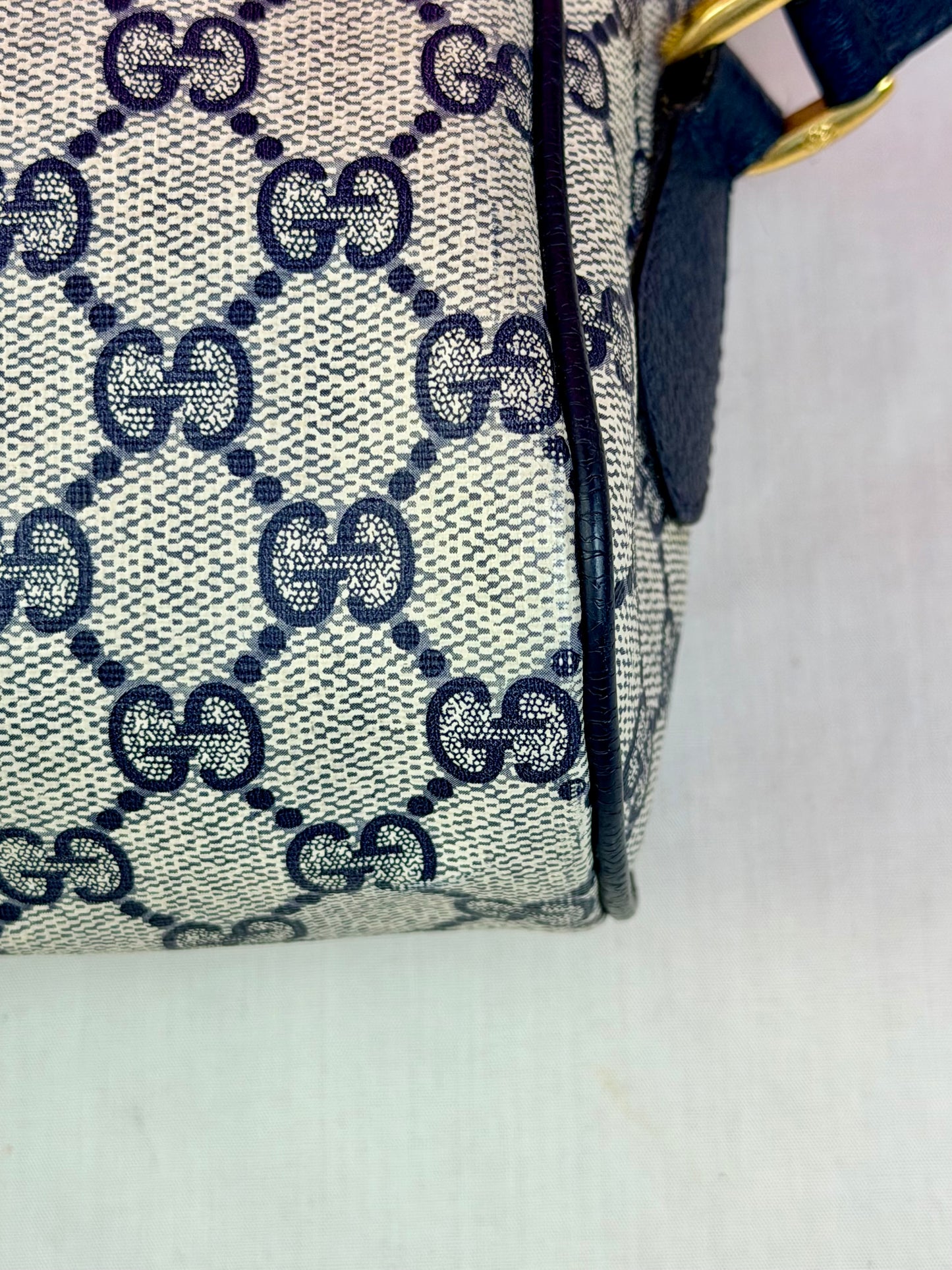 Navy Rectangular Sherry Line