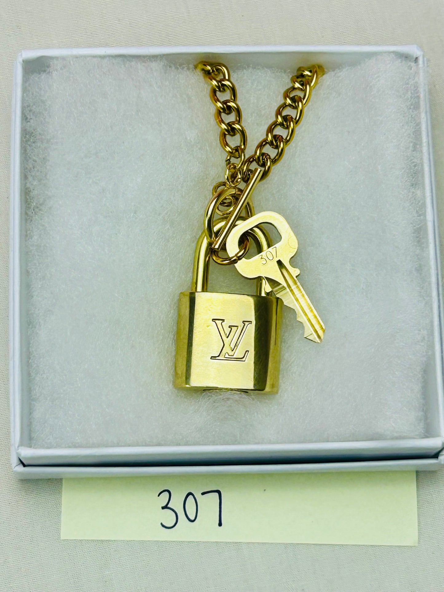 Lock and Key Necklace Set (20)