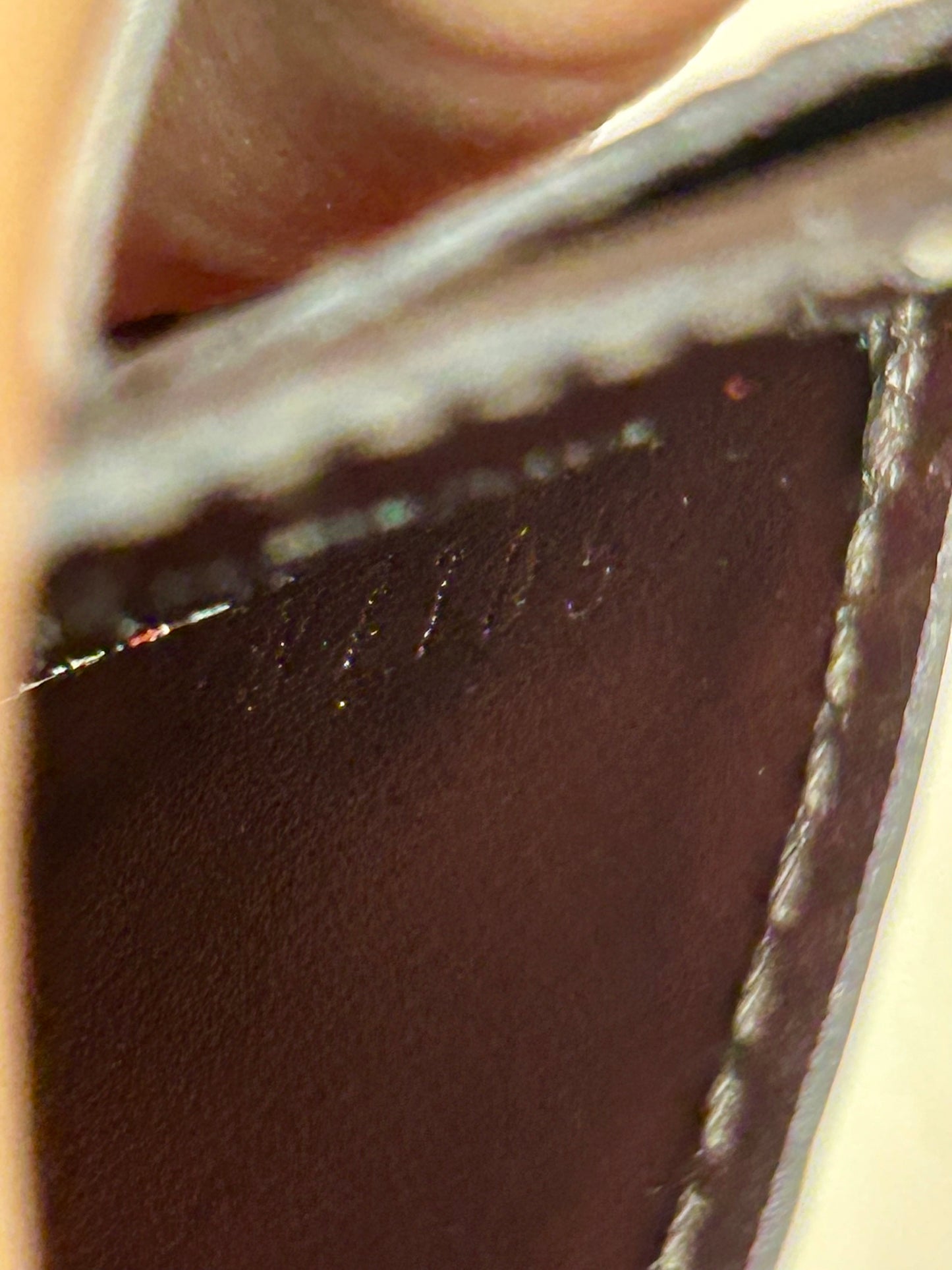 Dark Plum Vernis Sarah Wallet