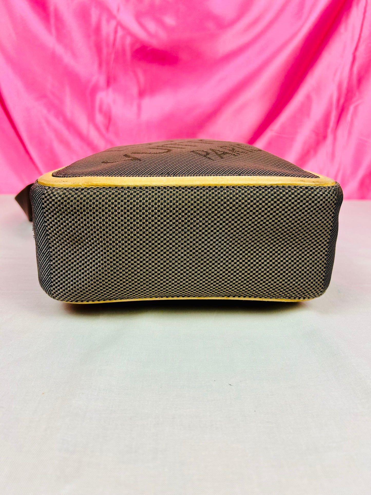 Citadin Terre Brown Damier Crossbody