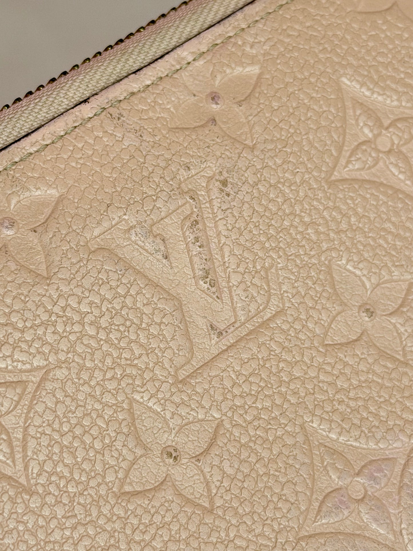 Rose Zippy Empreinte Wallet