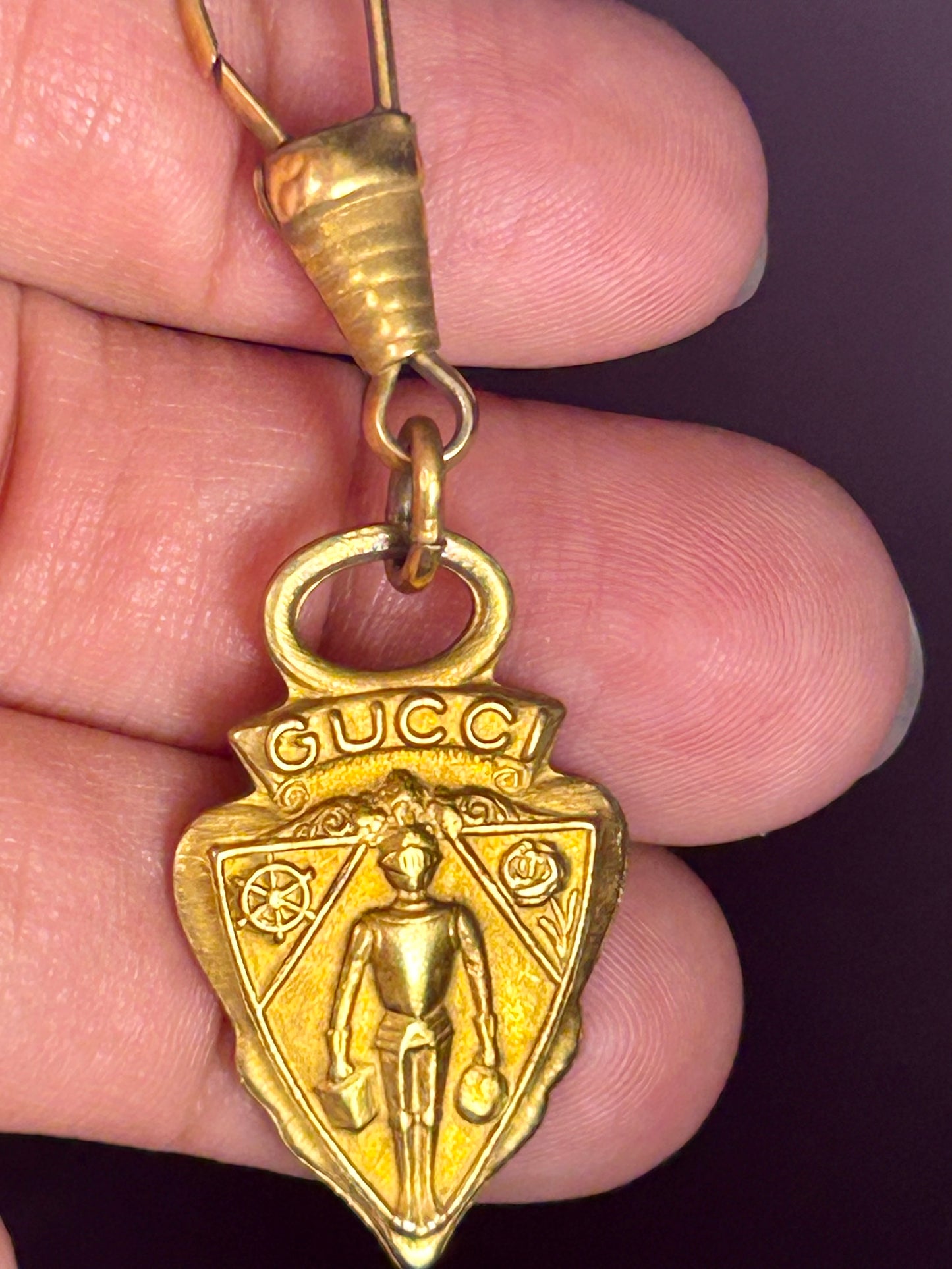 Gucci Black Leather Bucket