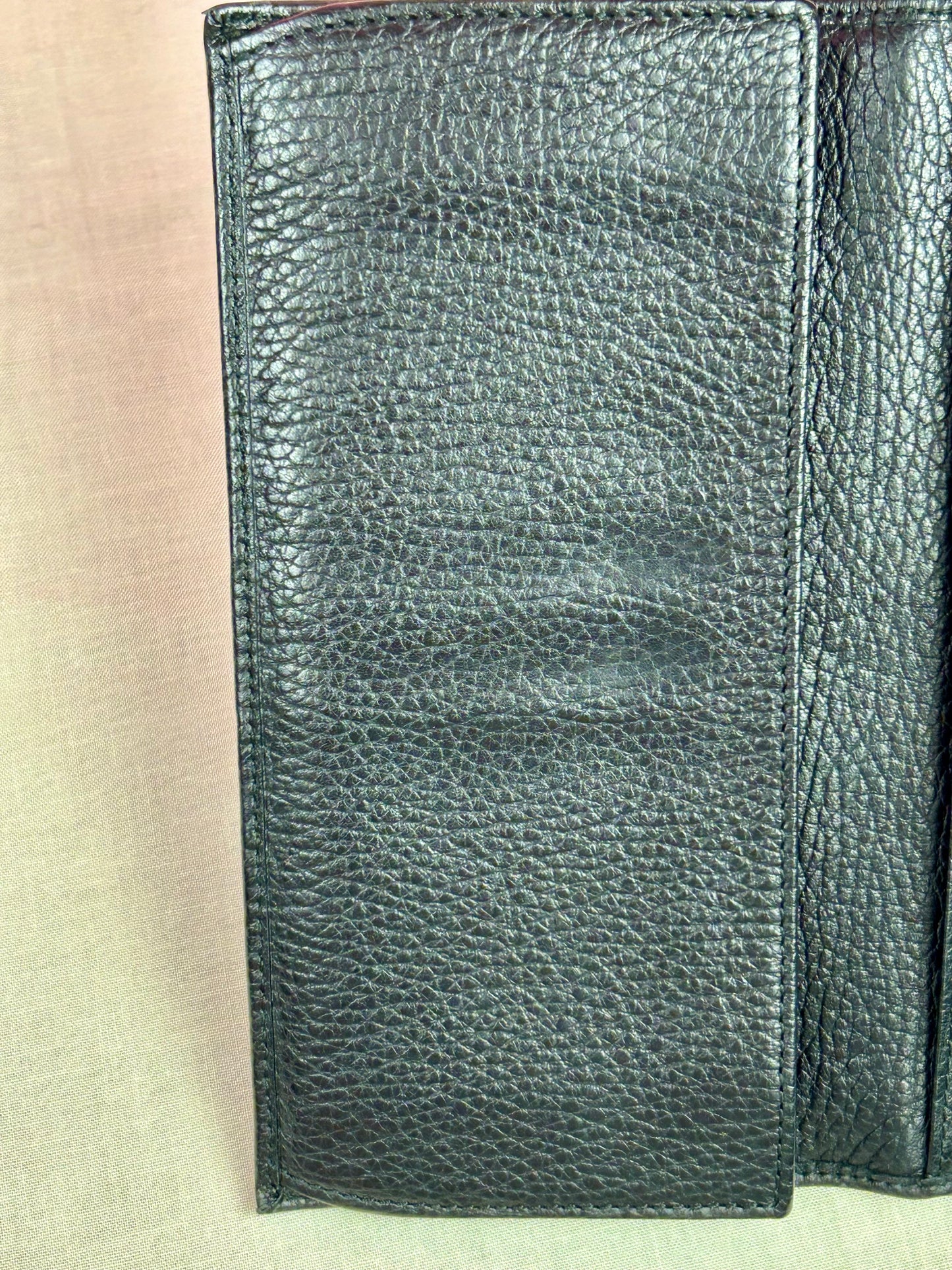 Black Gucci Organizer Wallet