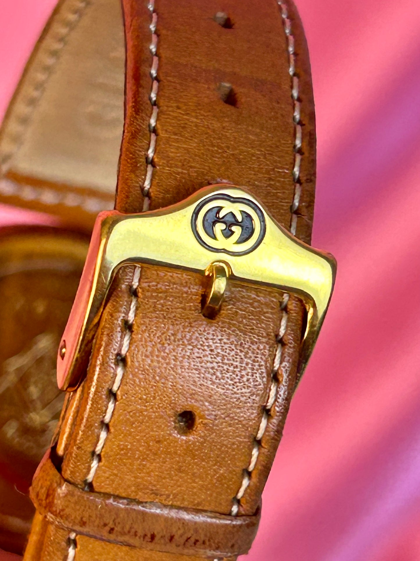 Gucci Vintage Leather Watch