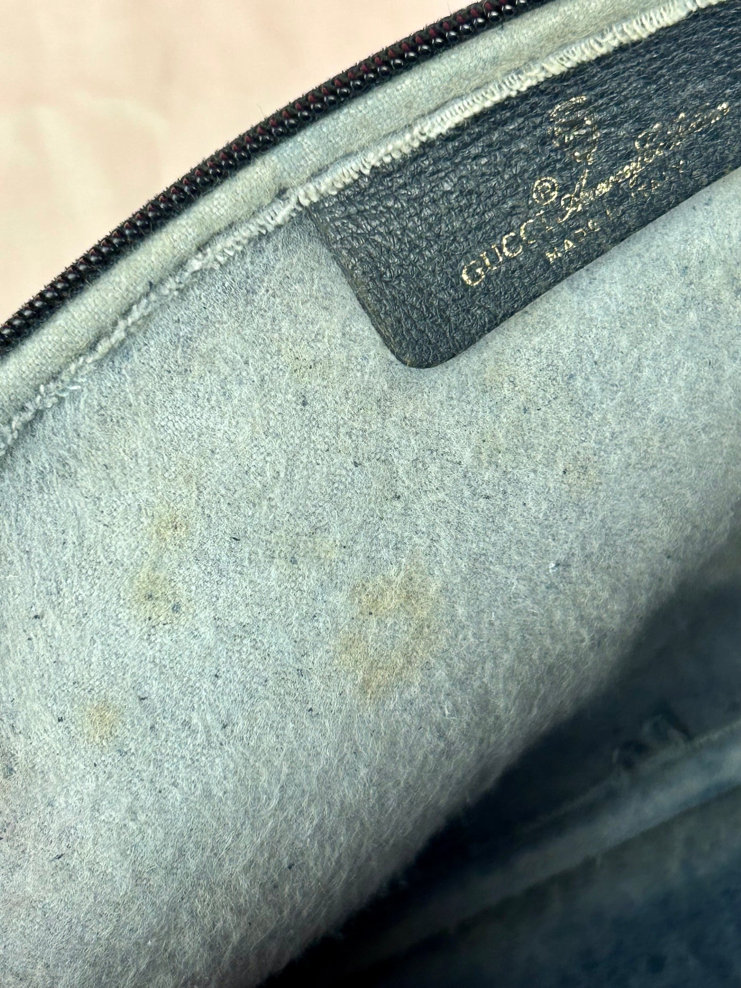 Small Navy Gucci Supreme