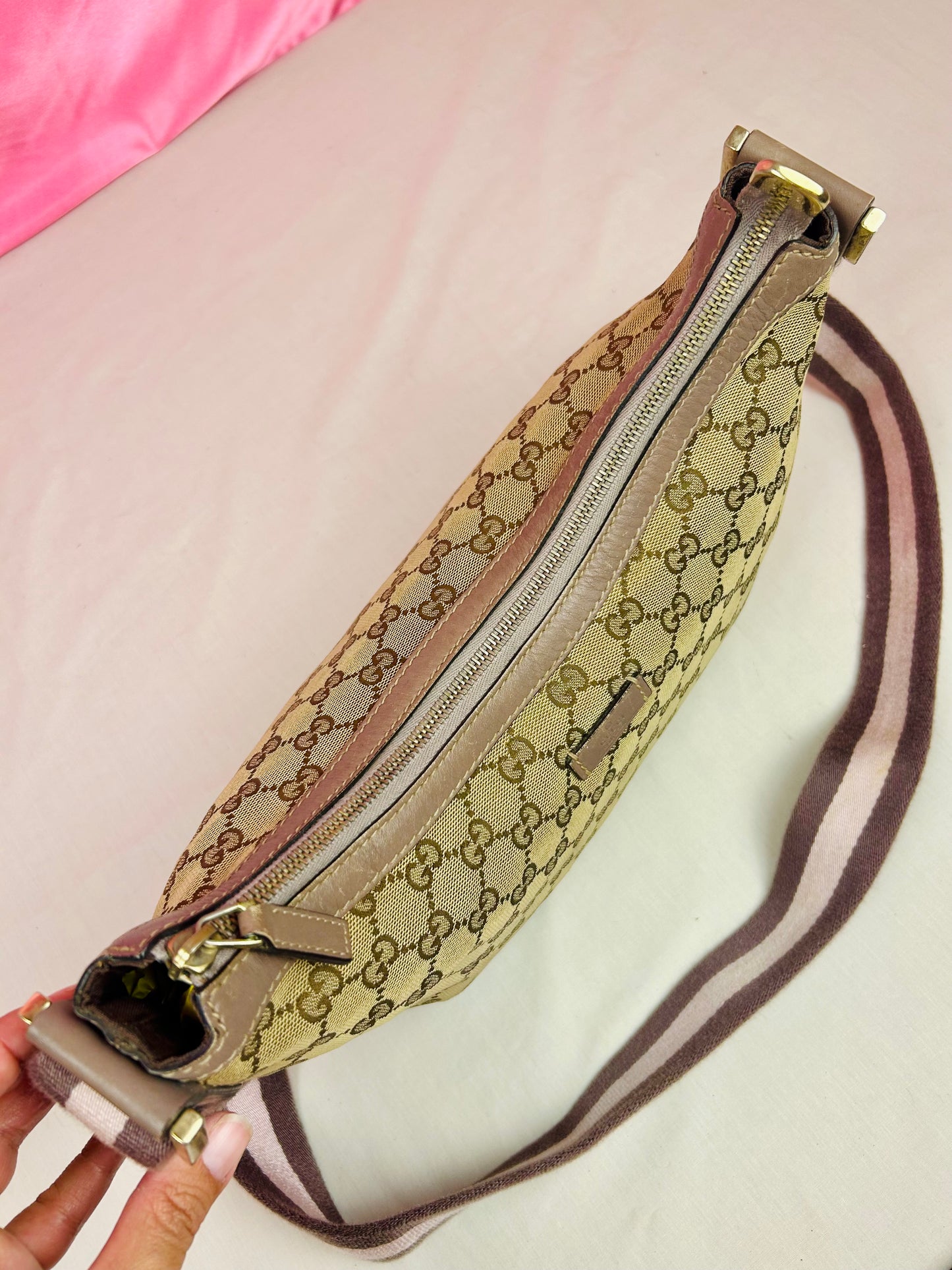 Half Moon Gucci Crossbody