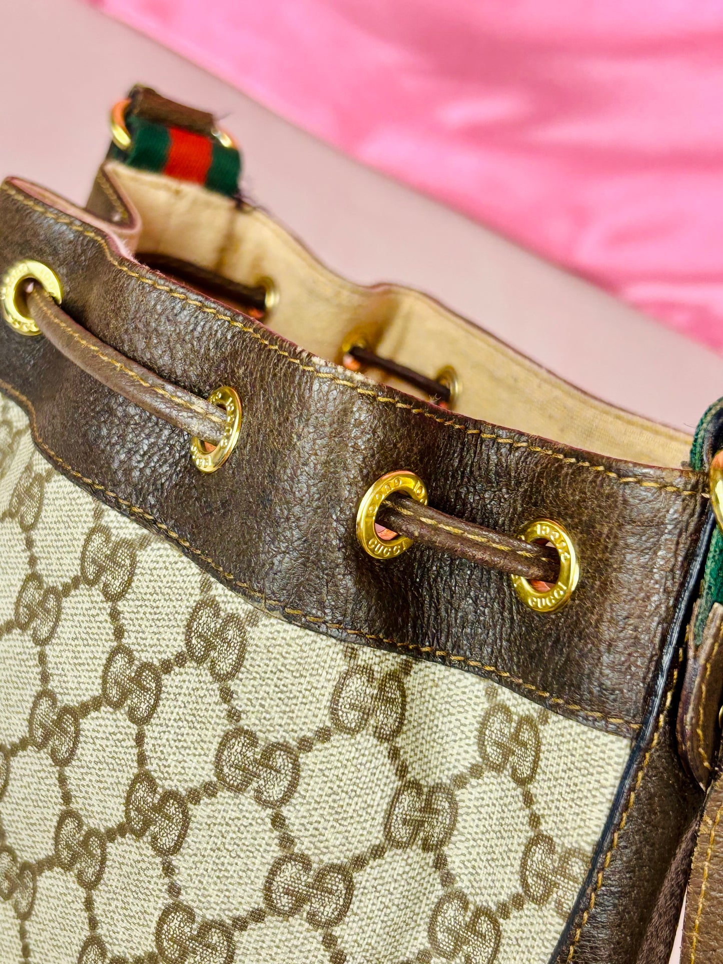 Gucci Sherry Line Bucket