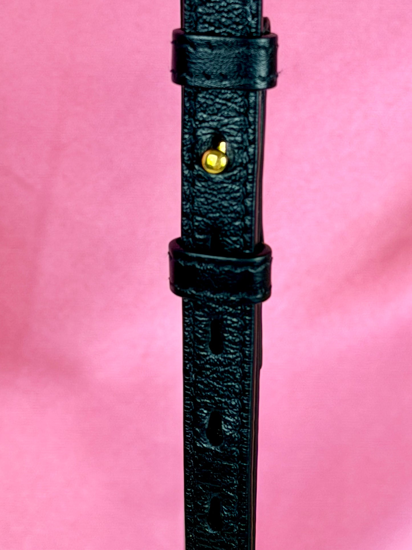 Black and Beige Small Gucci Marmont