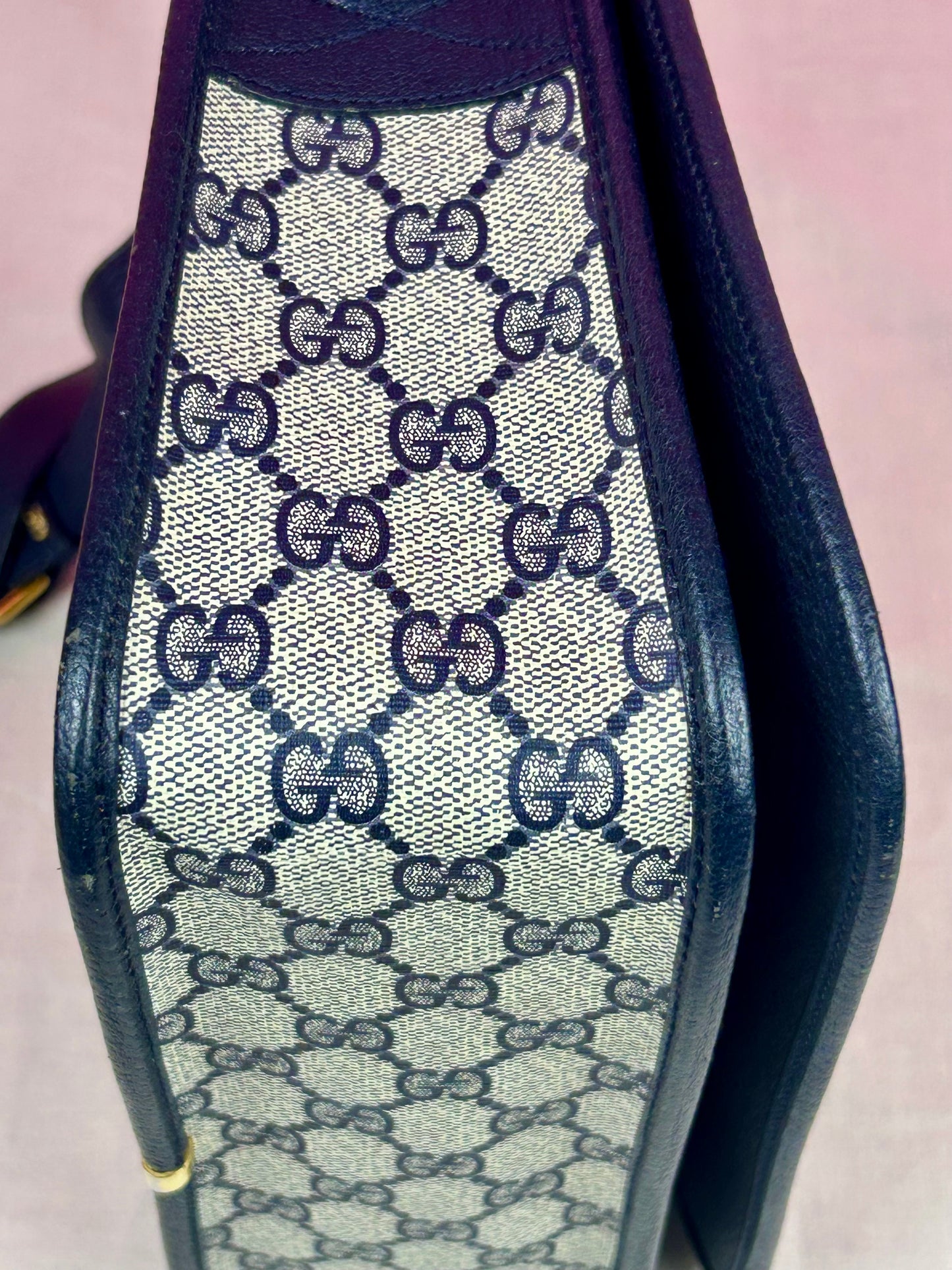Navy Sherry Line Crossbody