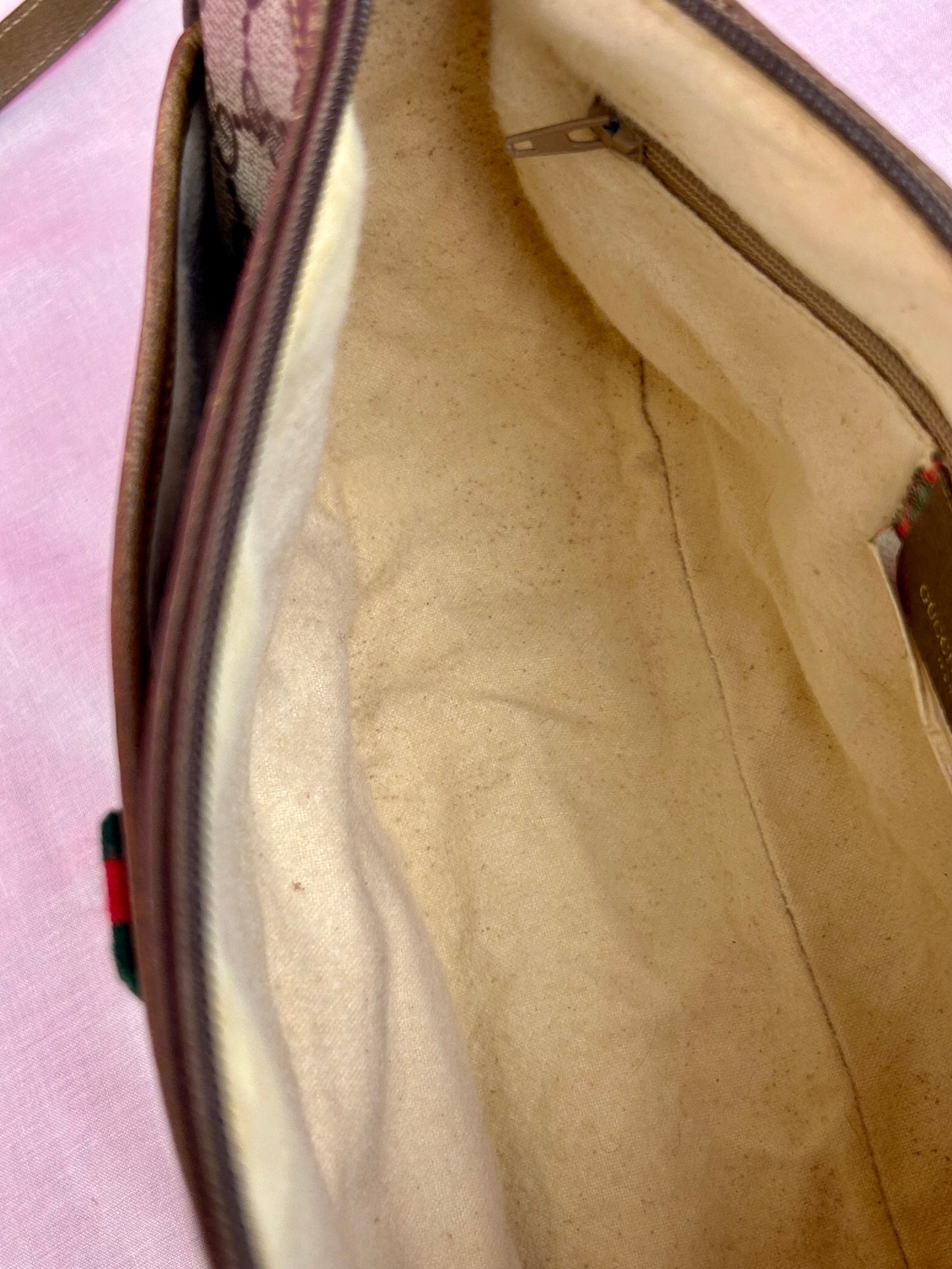 Large Sherry Line Shoulder Bag