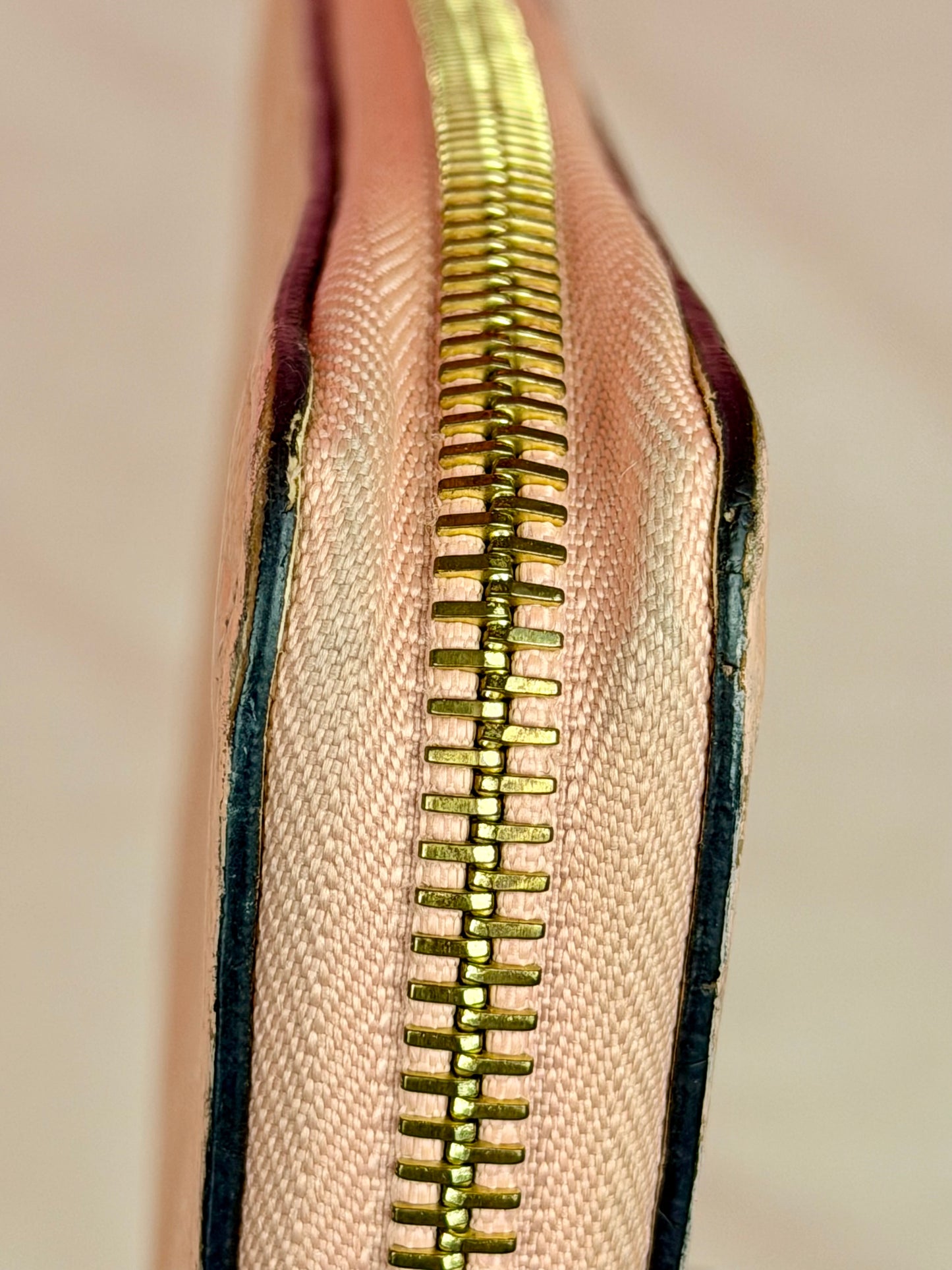 Rose Zippy Empreinte Wallet