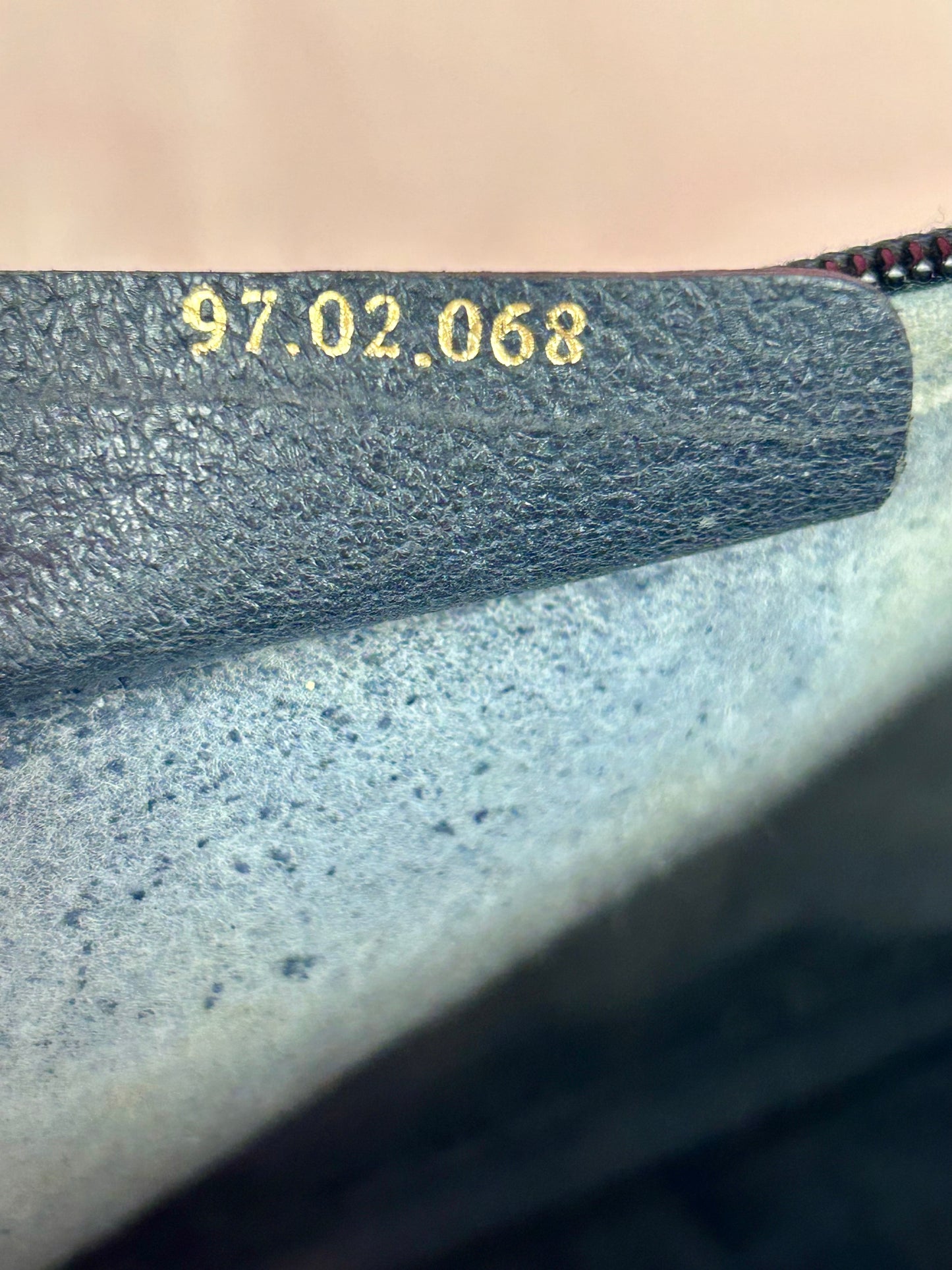 Small Navy Gucci Supreme