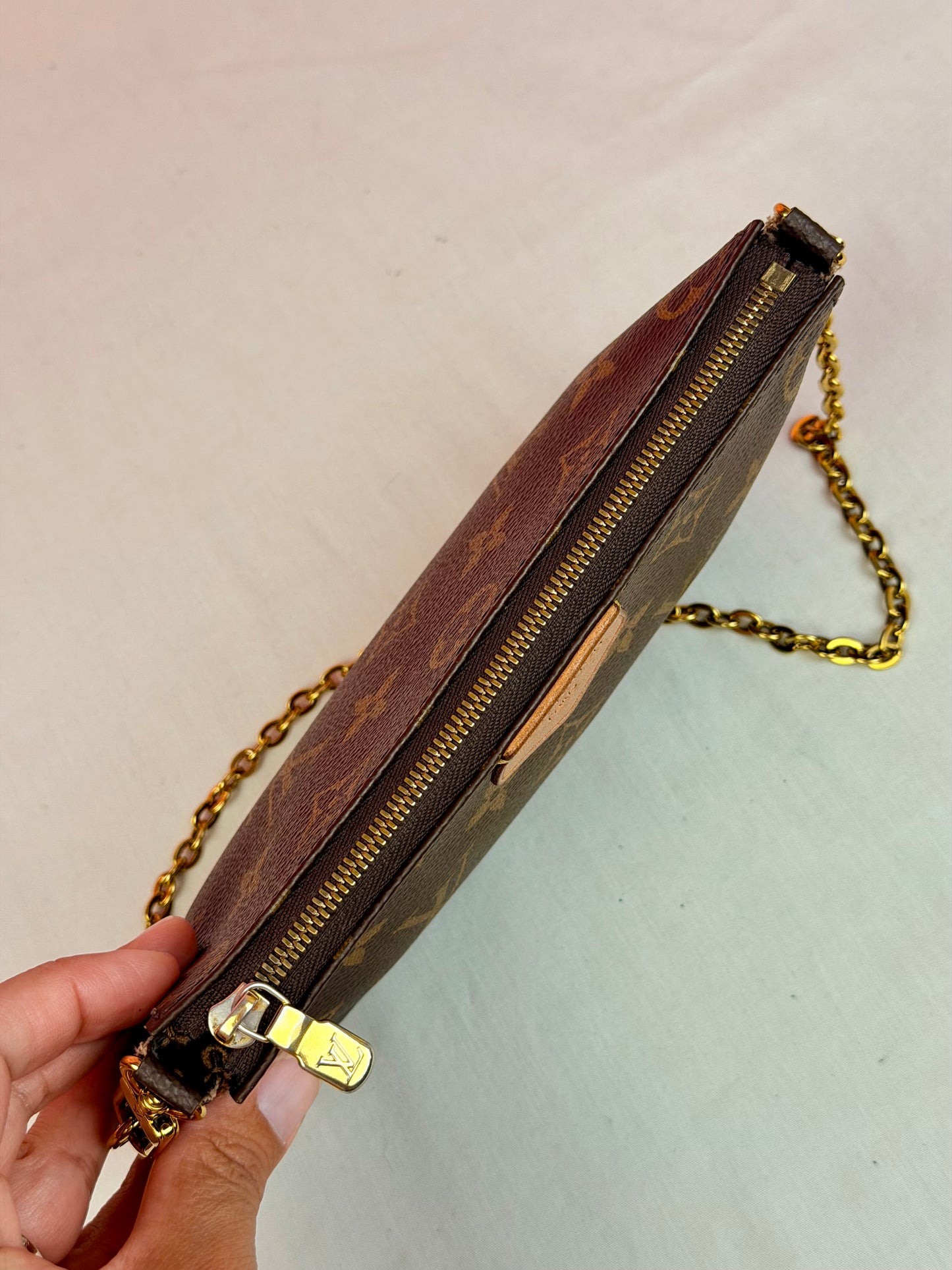 Small Pochette with Chain