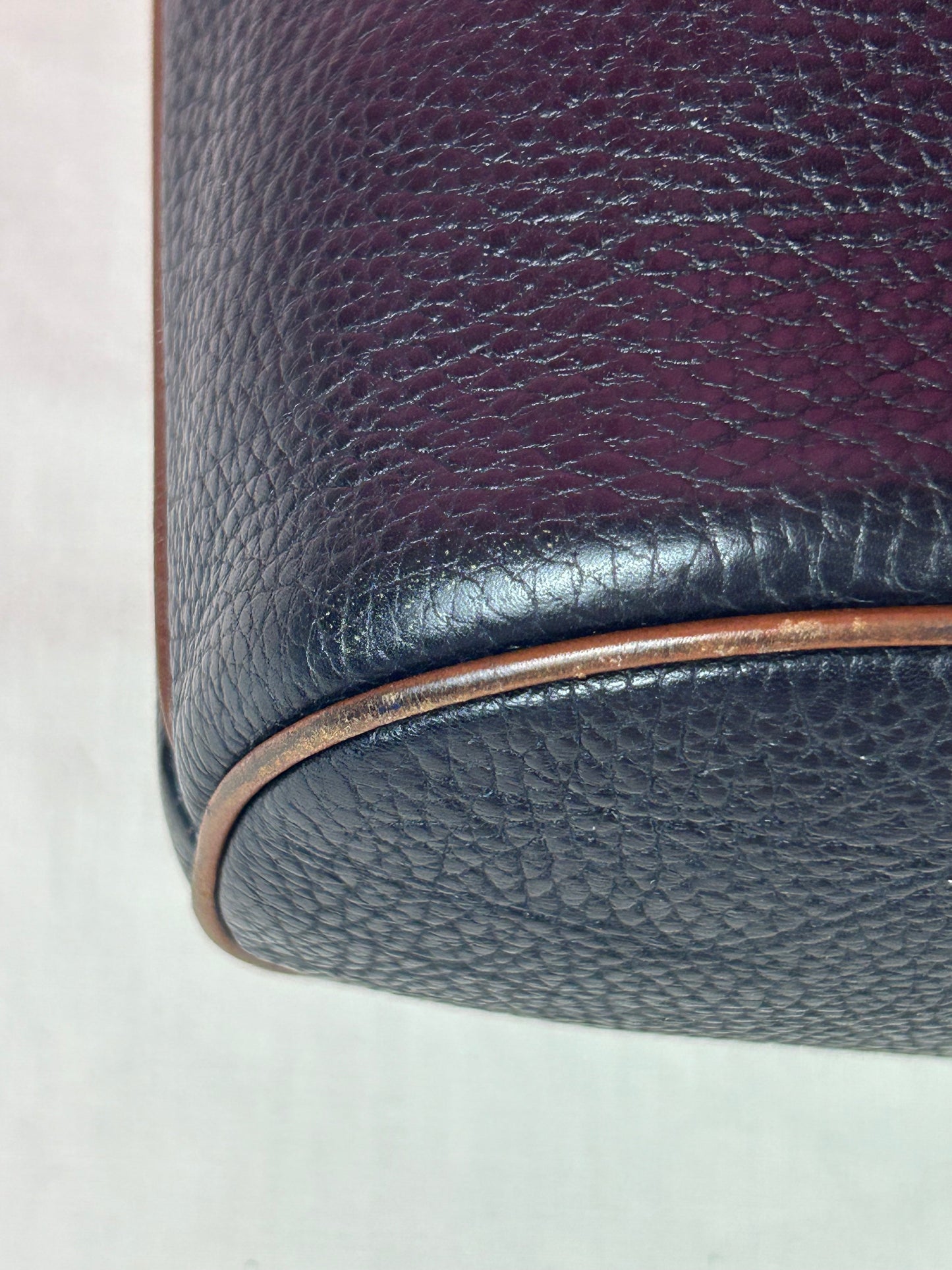 Gucci Black Leather Bucket