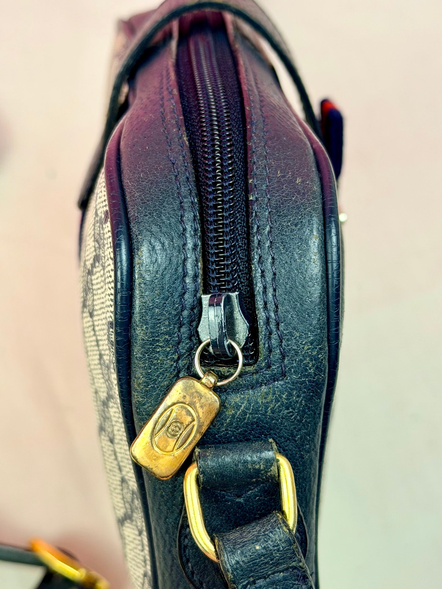 Navy Sherry Line Sling