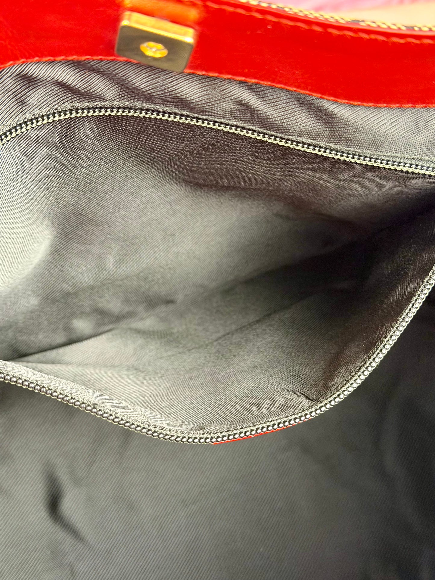 Gucci Red/Navy Supreme Tote