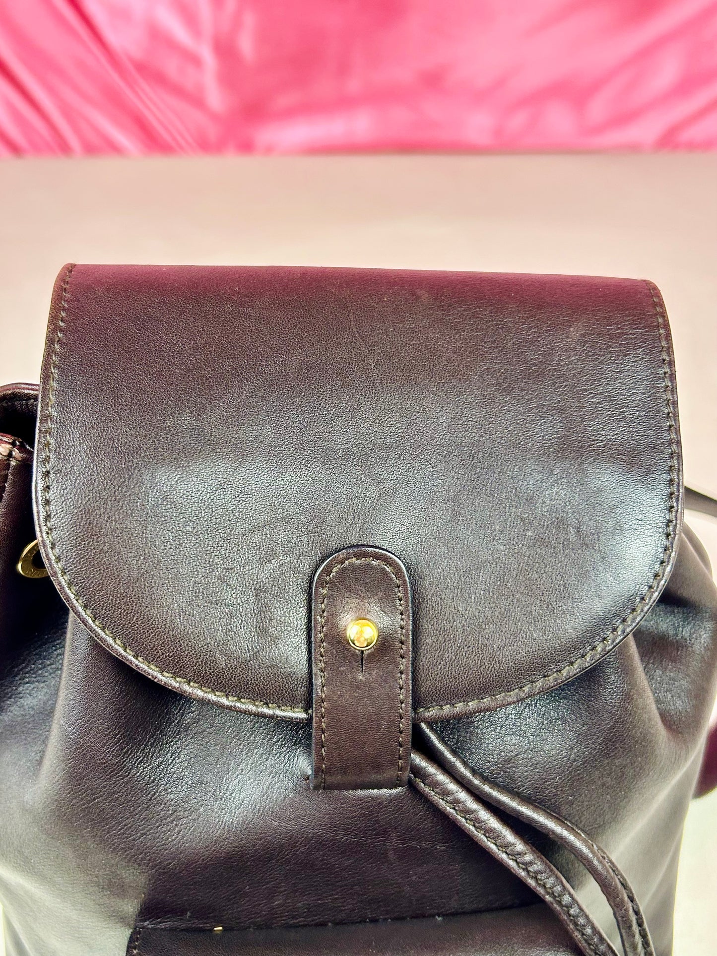 Mini Brown Gucci Backpack