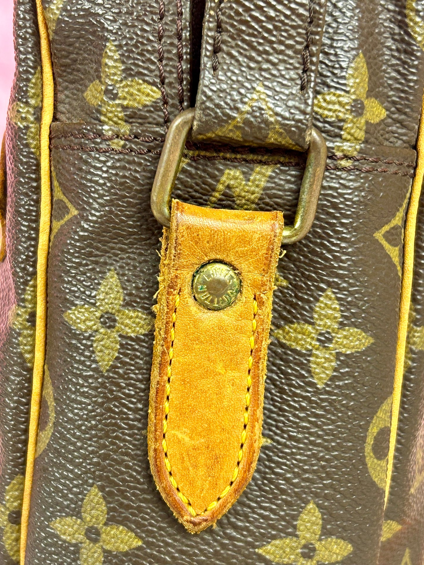 Large Vintage Rectangular Louis Vuitton