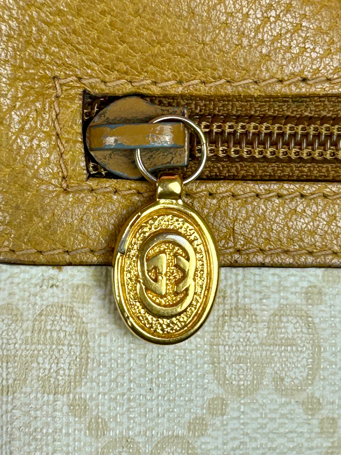 White Rectangular Gucci Supreme