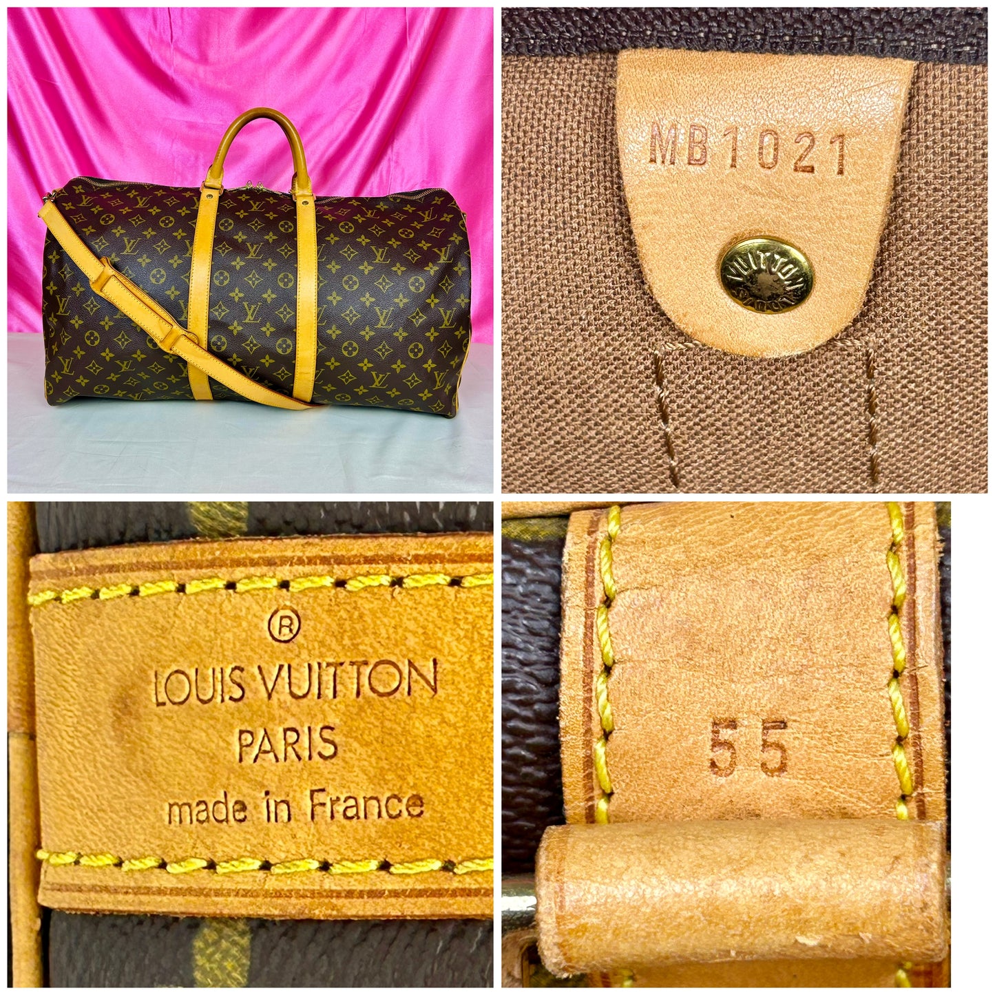 Keepall Bandouliere size 55