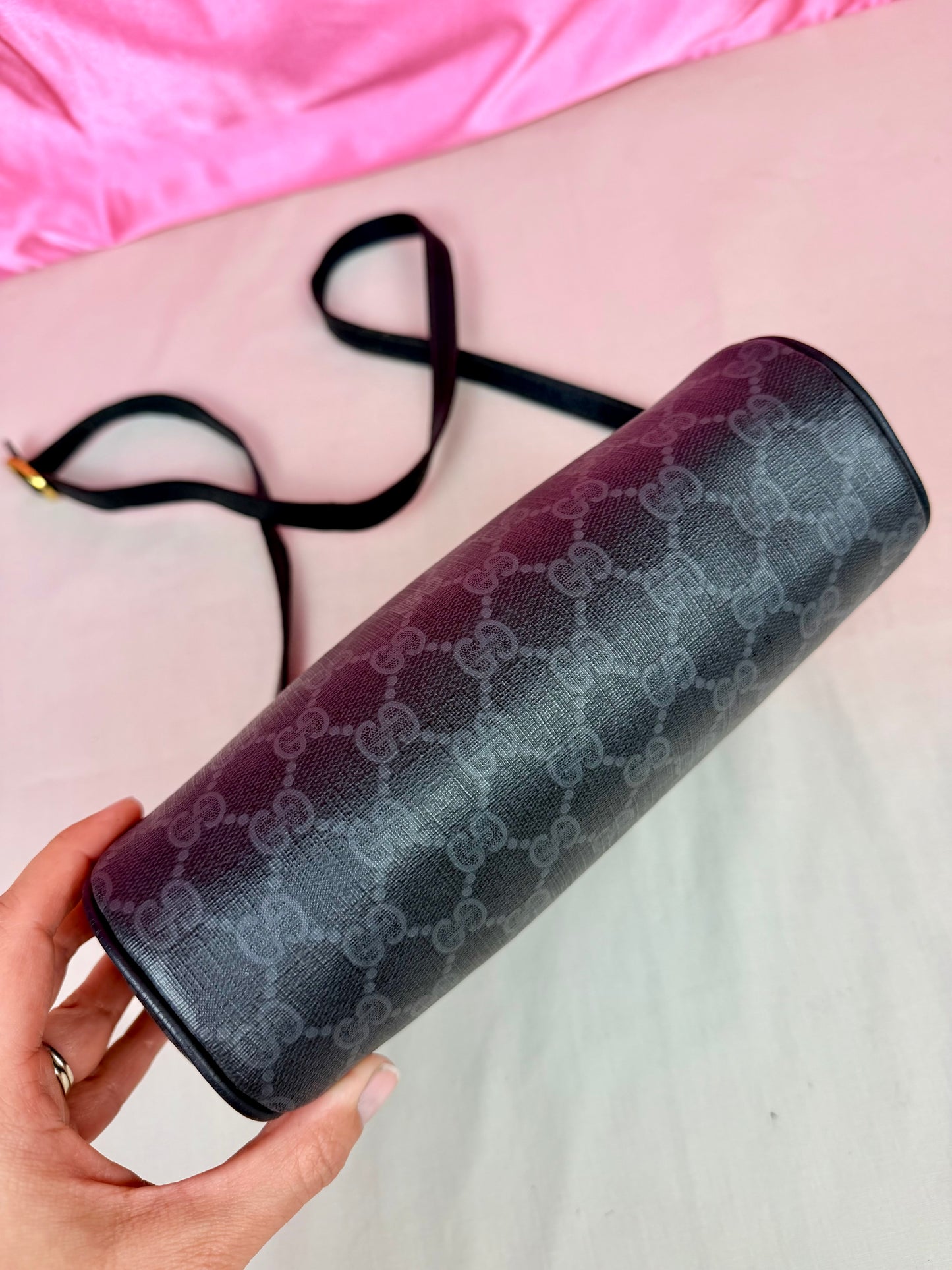 Black Rectangular Sherry Line