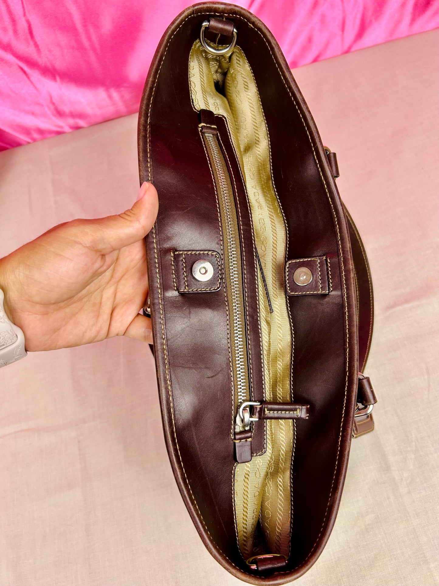 Prada Two-Way Tote