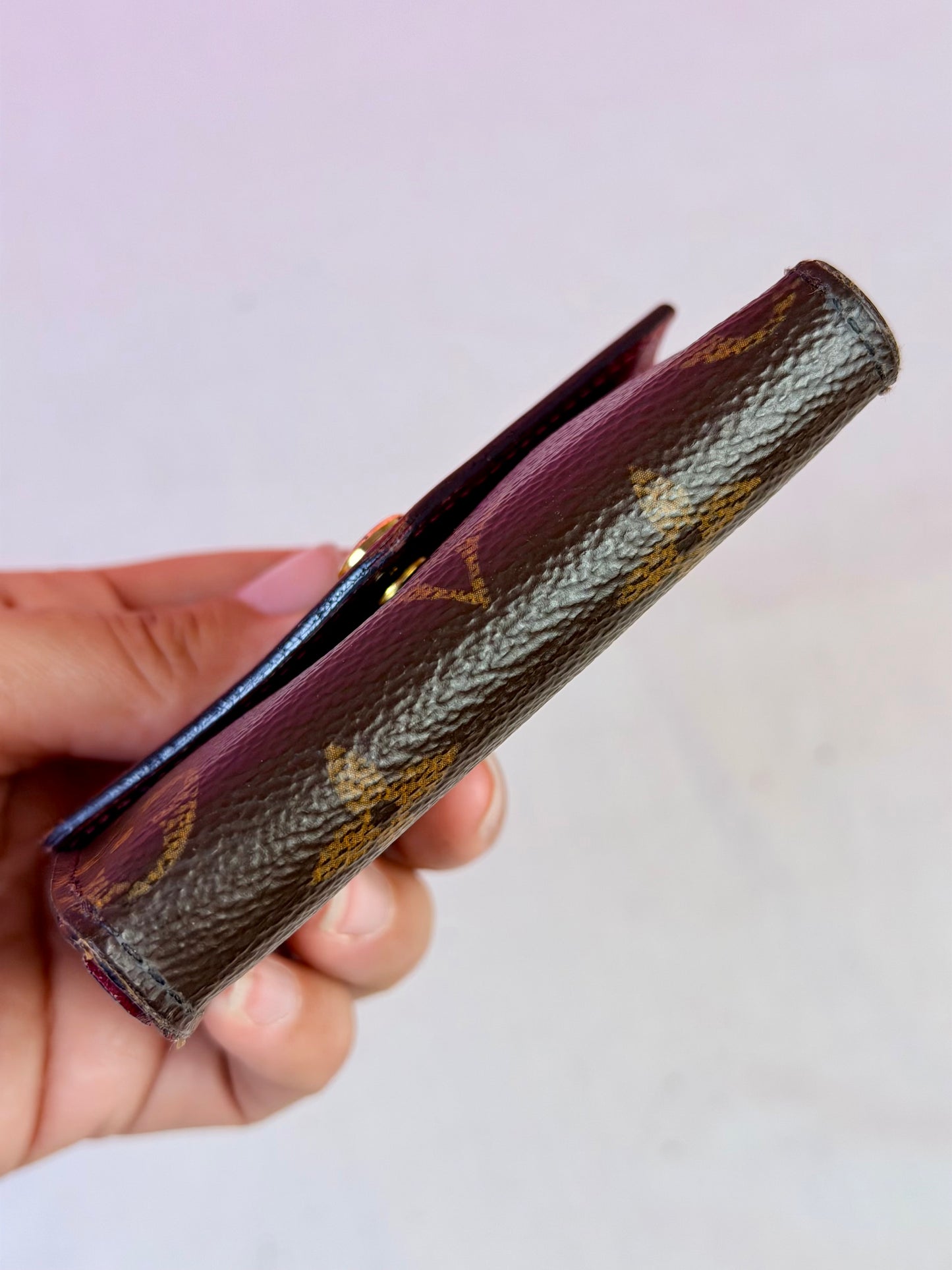 Zoe Wallet in Mono/Berry