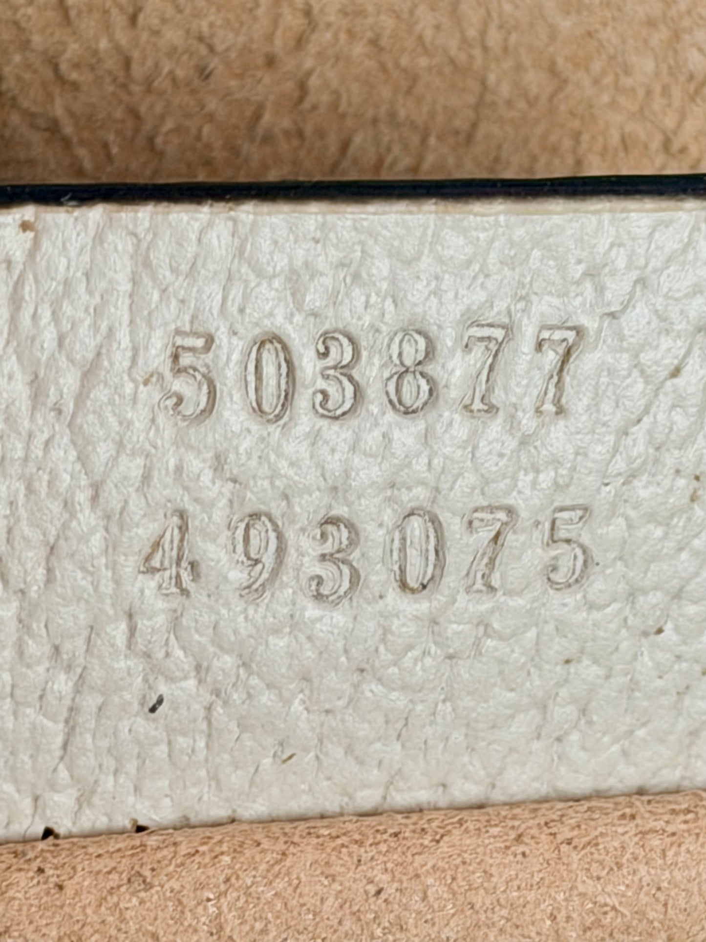 Cream Gucci Ophedia Chain Shoulder Bag