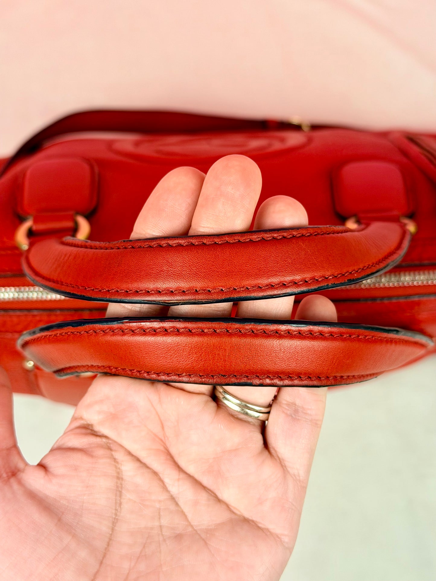 Red Gucci Soho Two-Way
