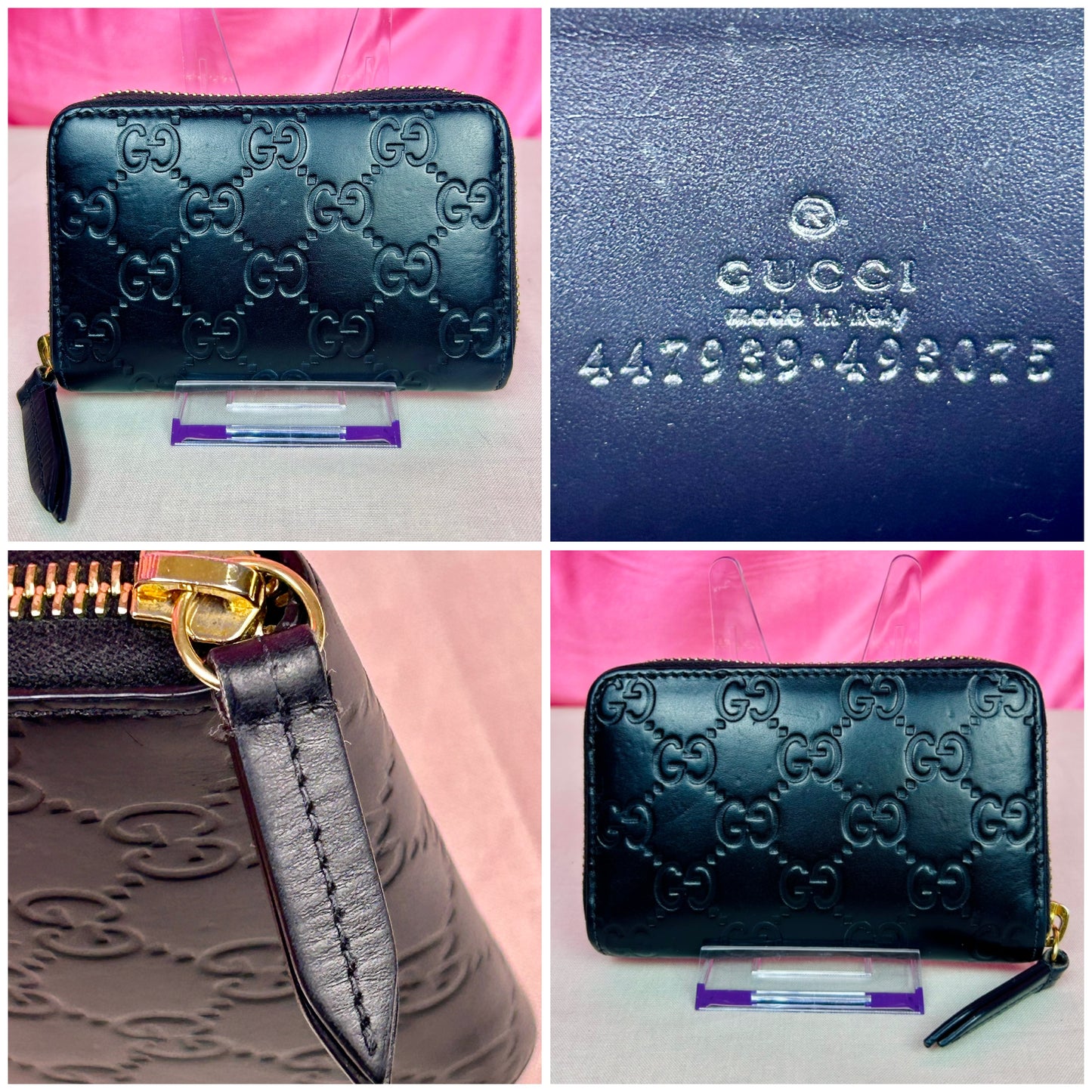 Black Gucci Card Case