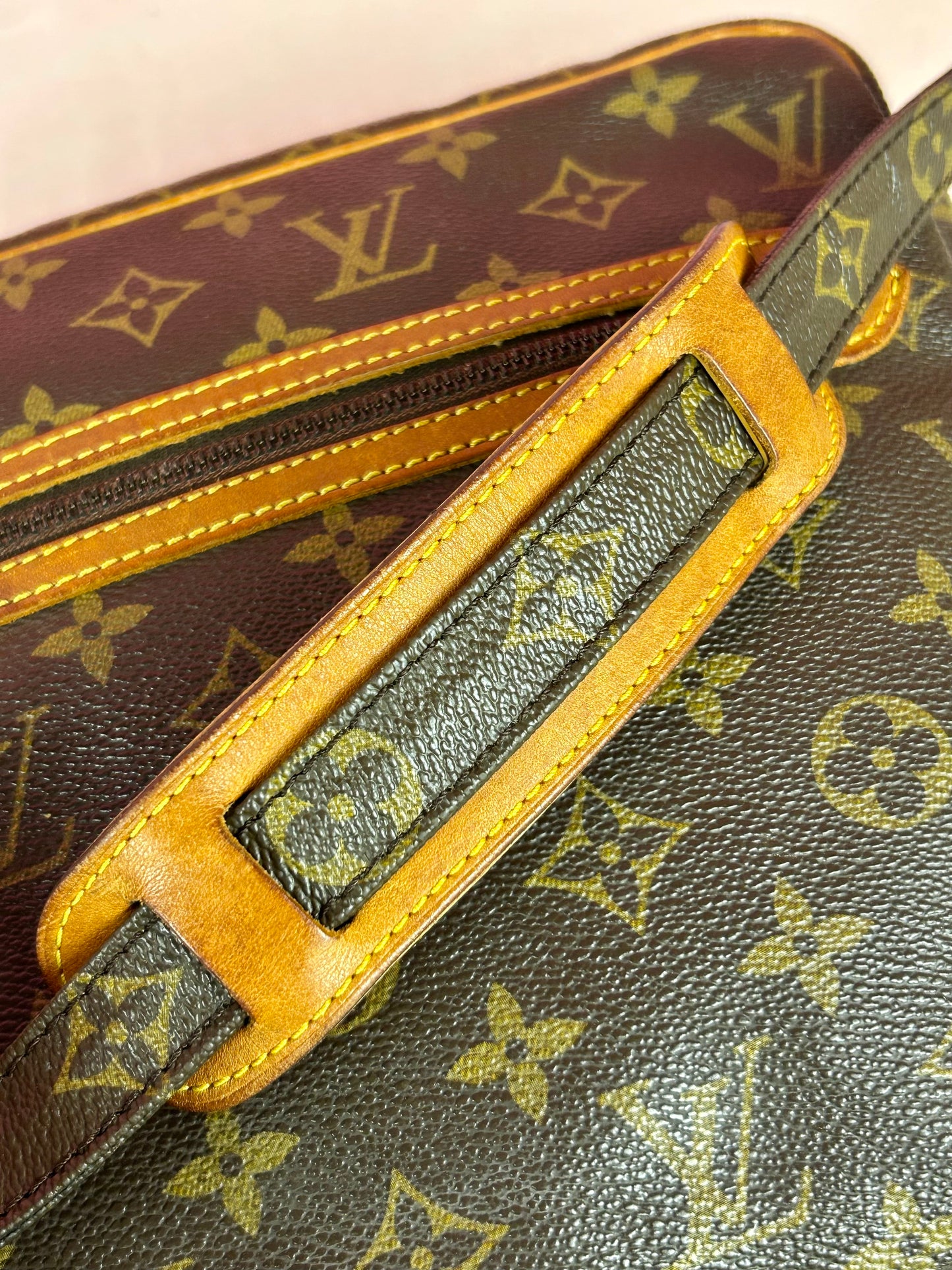 Large Vintage Rectangular Louis Vuitton