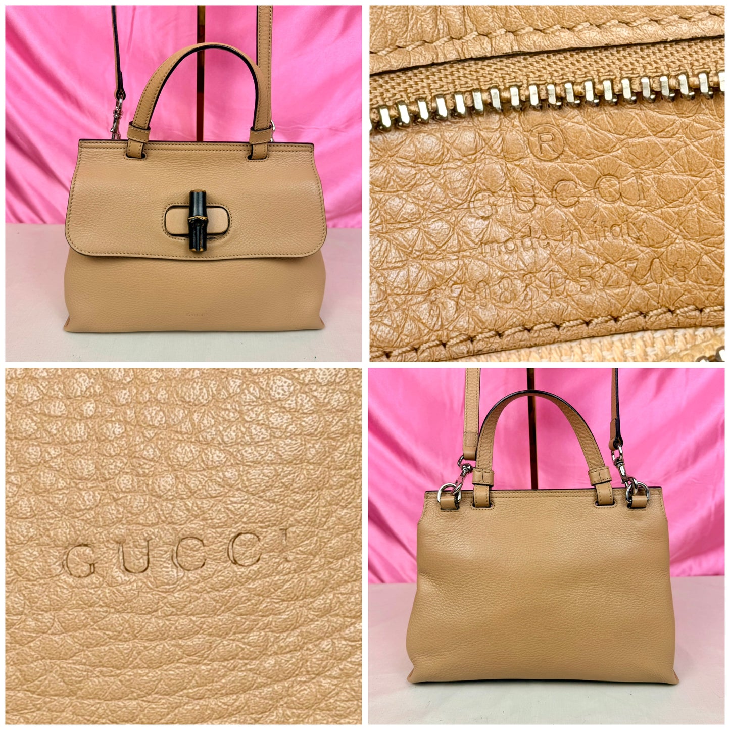 Gucci Small Bamboo Top Handle