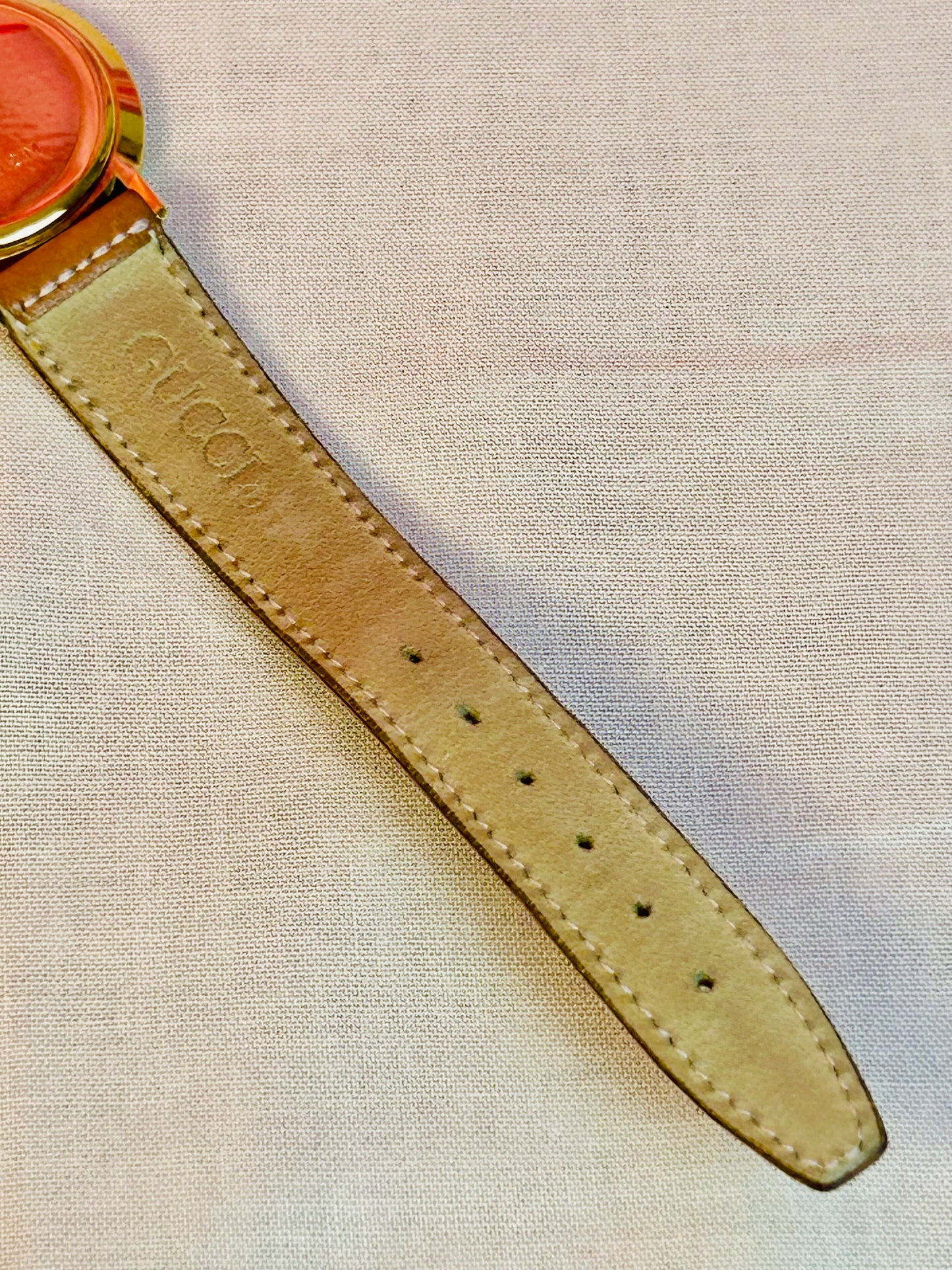 Gucci Vintage Leather Watch