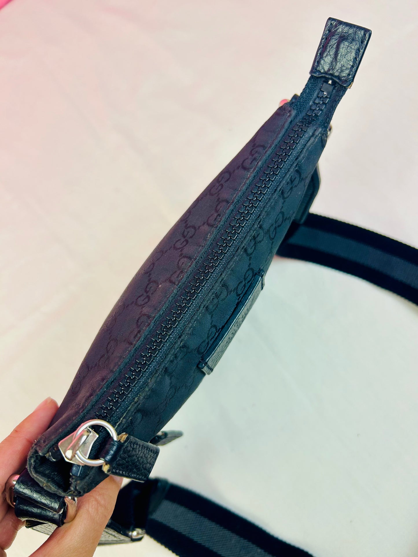 Black Nylon Gucci Crossbody